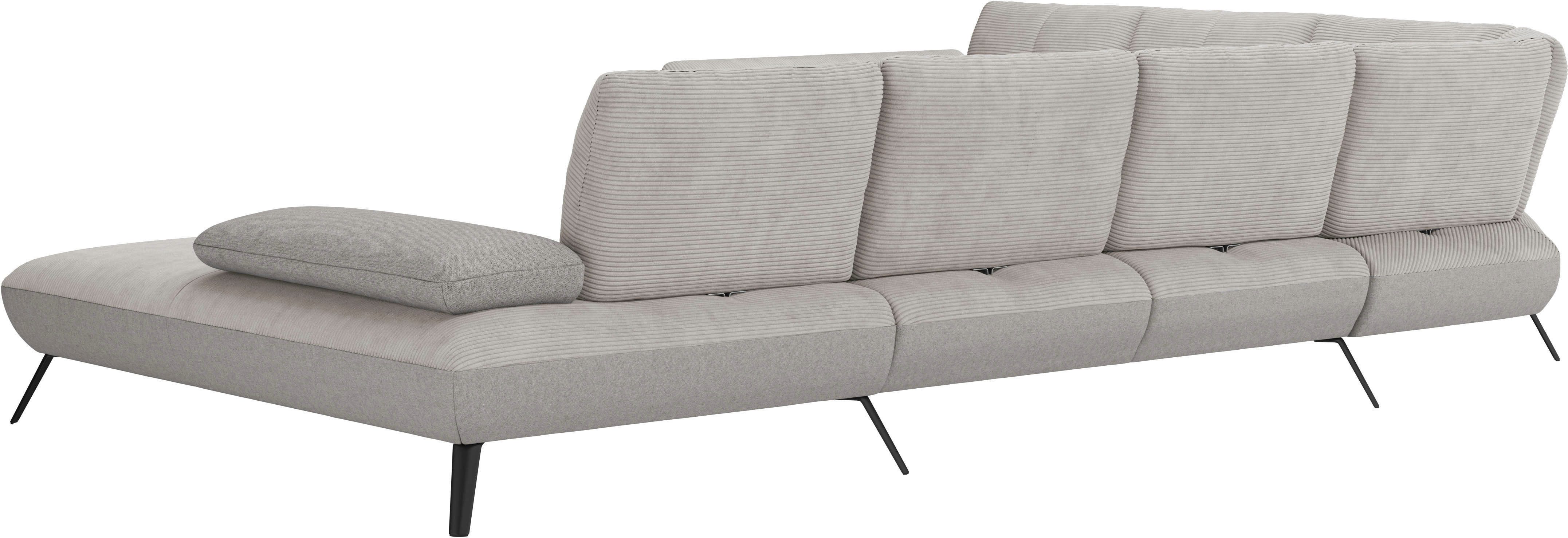 Places of Style Zithoek Mikado U-vorm incl. zitdiepteverstelling en armleuningverstelling