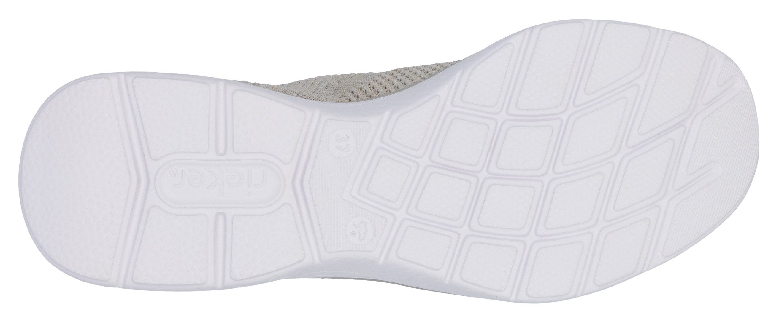 RIEKER Sport Slip-on sneakers , slipper, vrijetijdsschoen, instapschoen met elastische instap