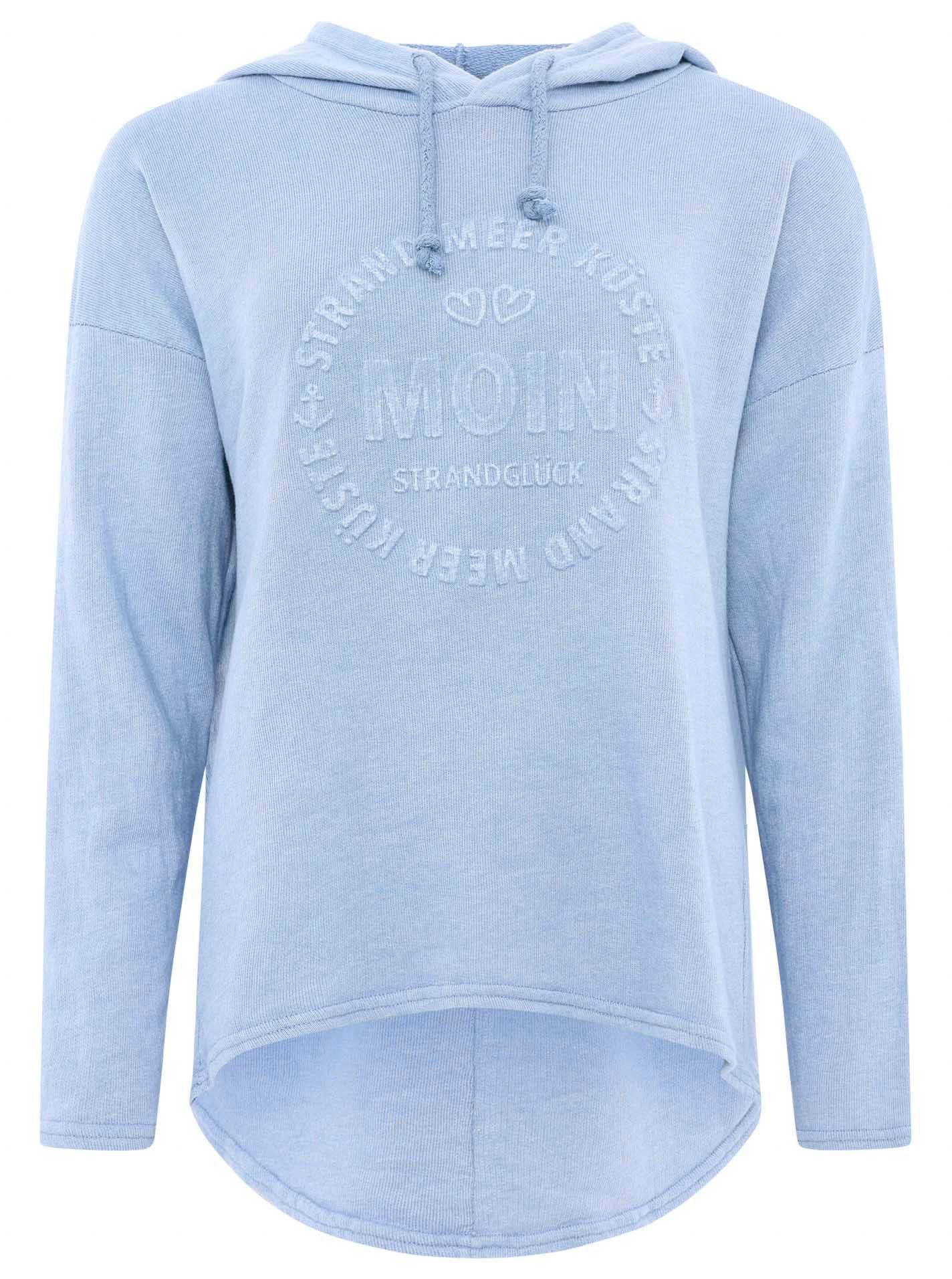 Zwillingsherz Hoodie Moin met capuchon en stempeldruk