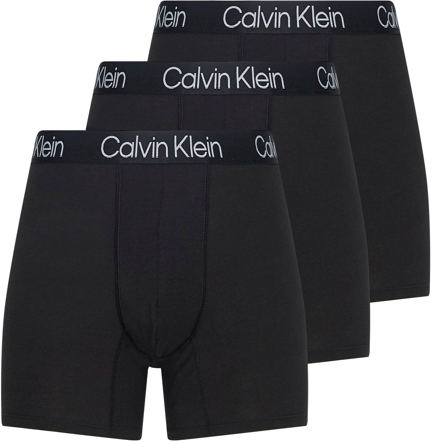 Calvin Klein Boxershort met langere pijpen (set, 3 stuks)