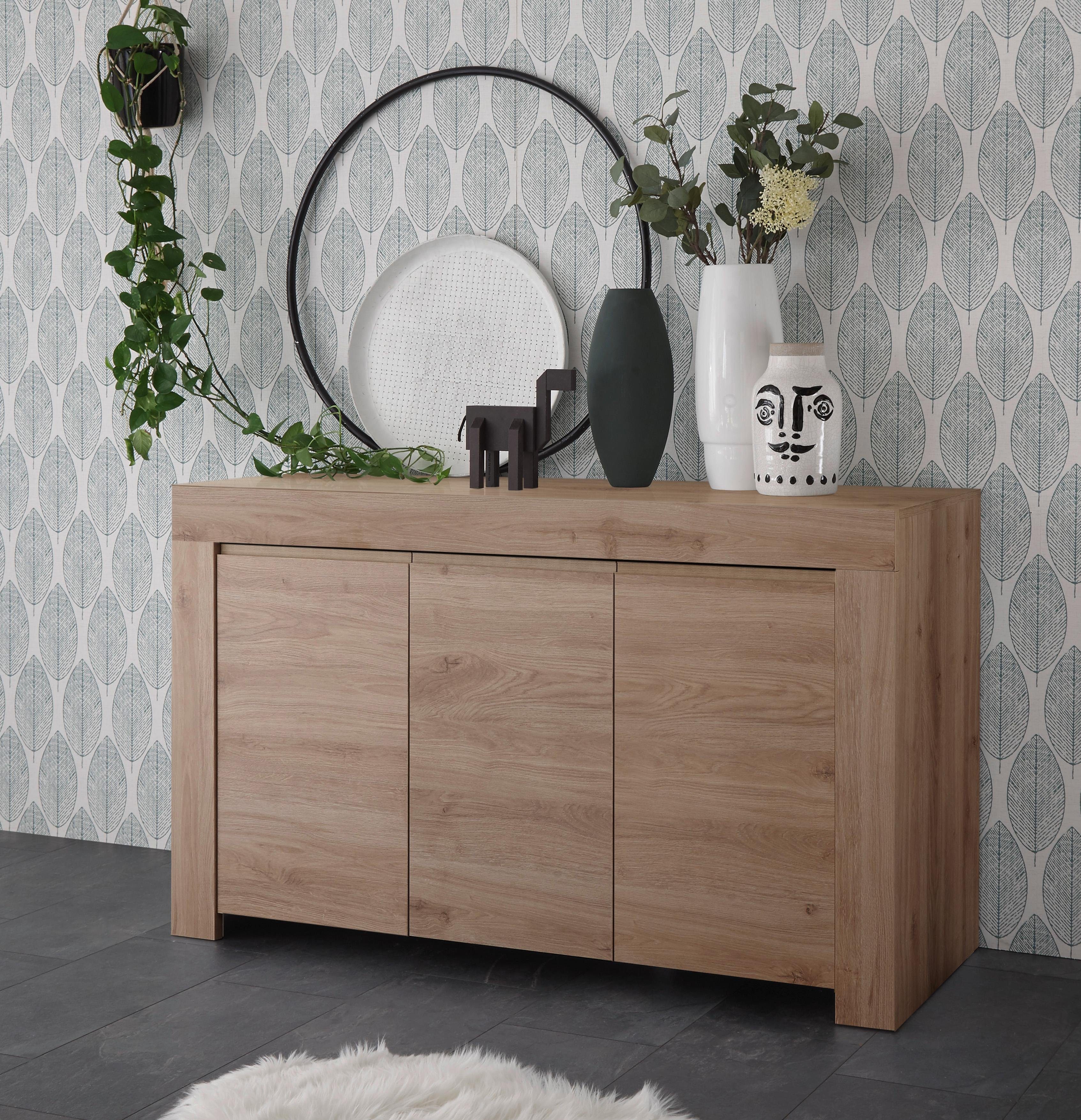 inosign dressoir firenze breedte 138 cm beige