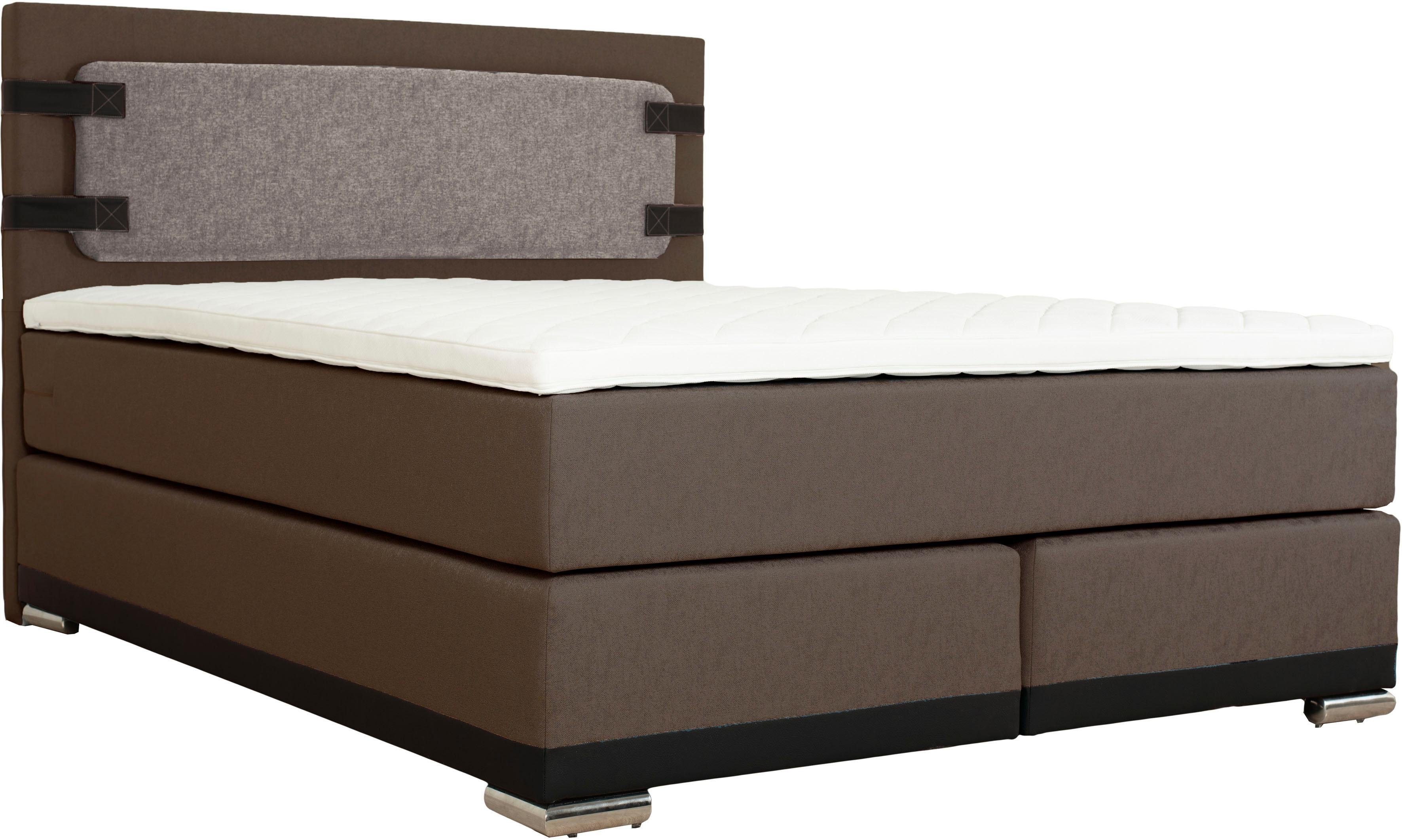 INOSIGN Boxspring Strada incl. topmatras, 3 breedten, 3 hardheid-uitvoeringen