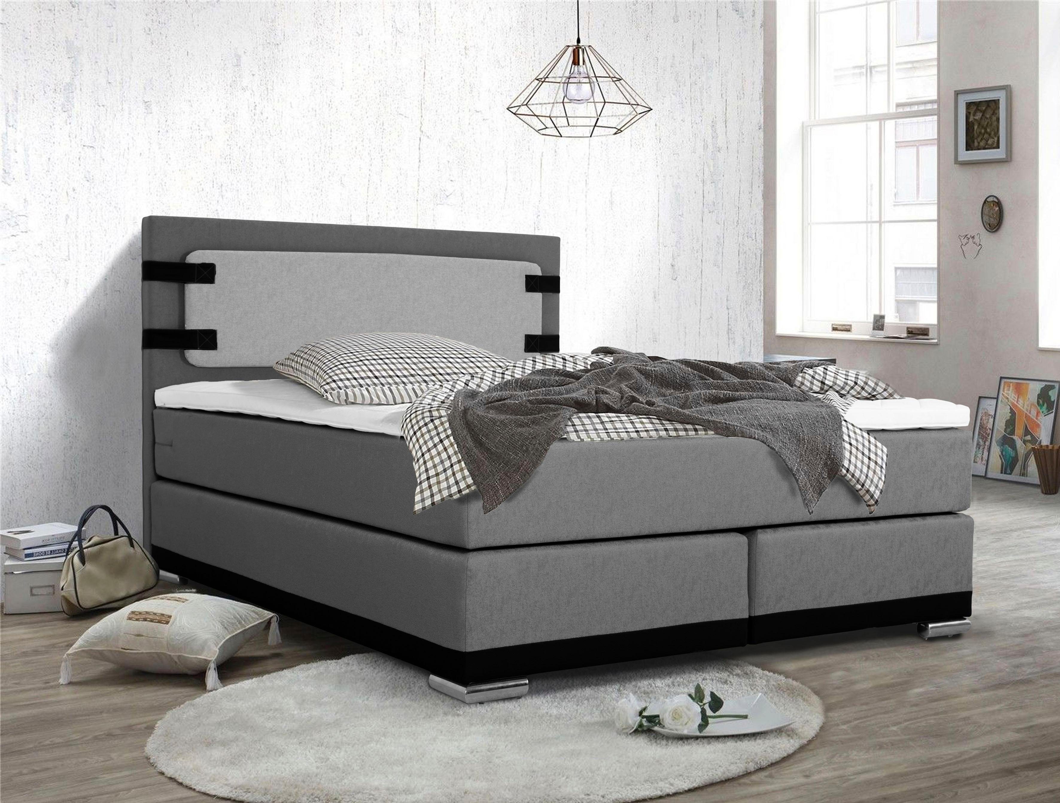 INOSIGN Boxspring Strada incl. topmatras, 3 breedten, 3 hardheid-uitvoeringen