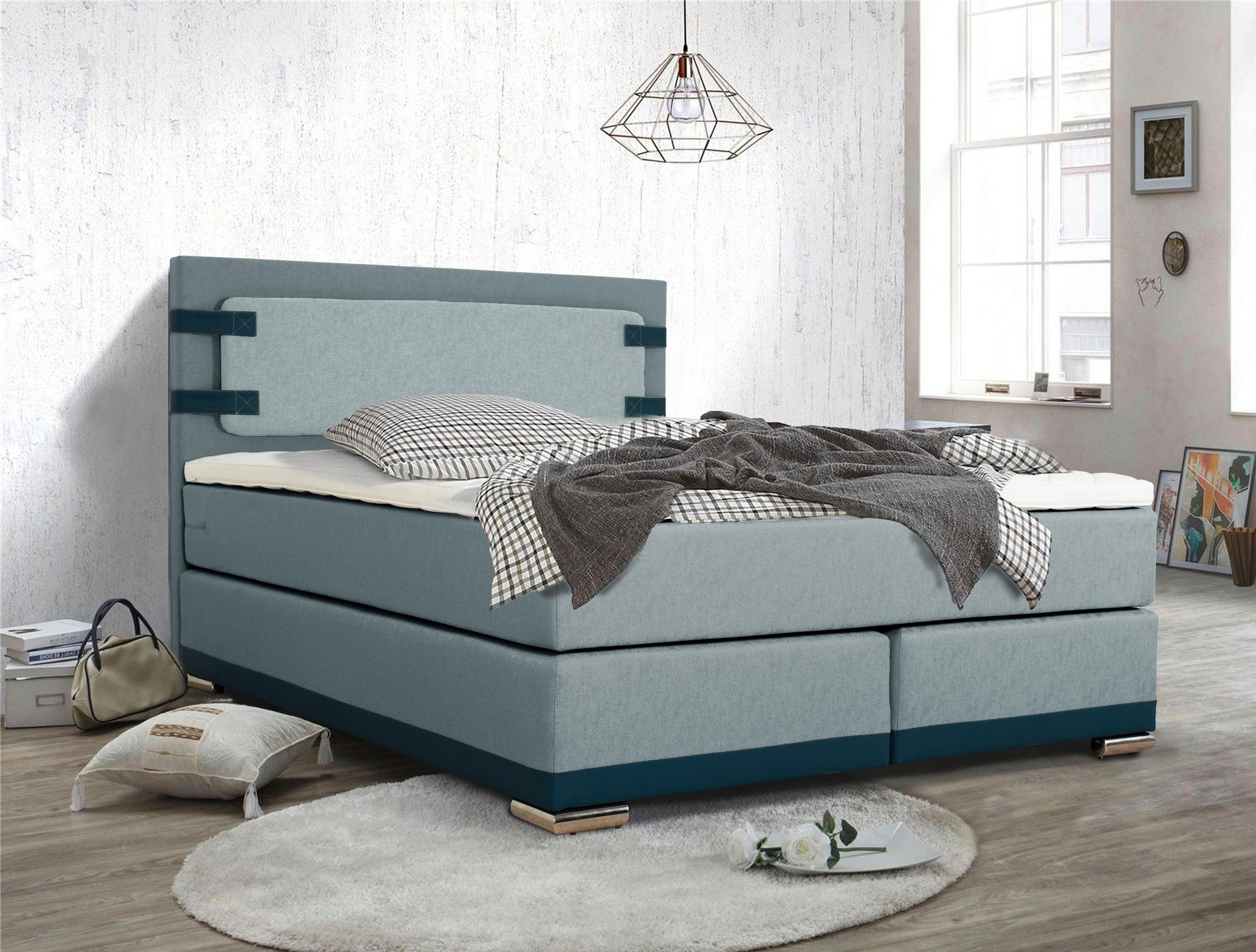INOSIGN Boxspring Strada incl. topmatras, 3 breedten, 3 hardheid-uitvoeringen