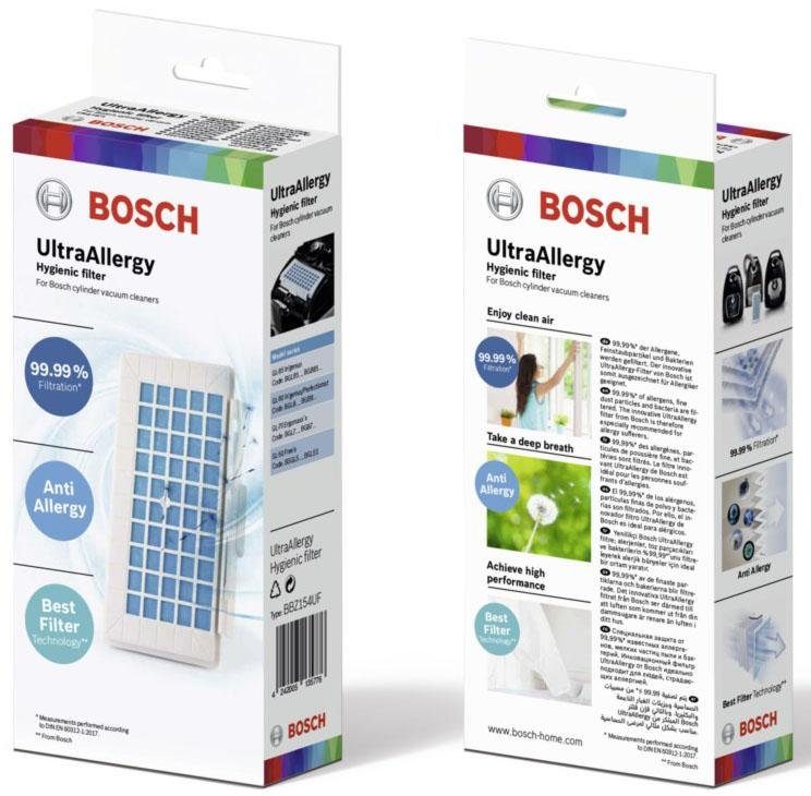 BOSCH Hygiënische stofzuigerfilter UltraAllergy BBZ154UF