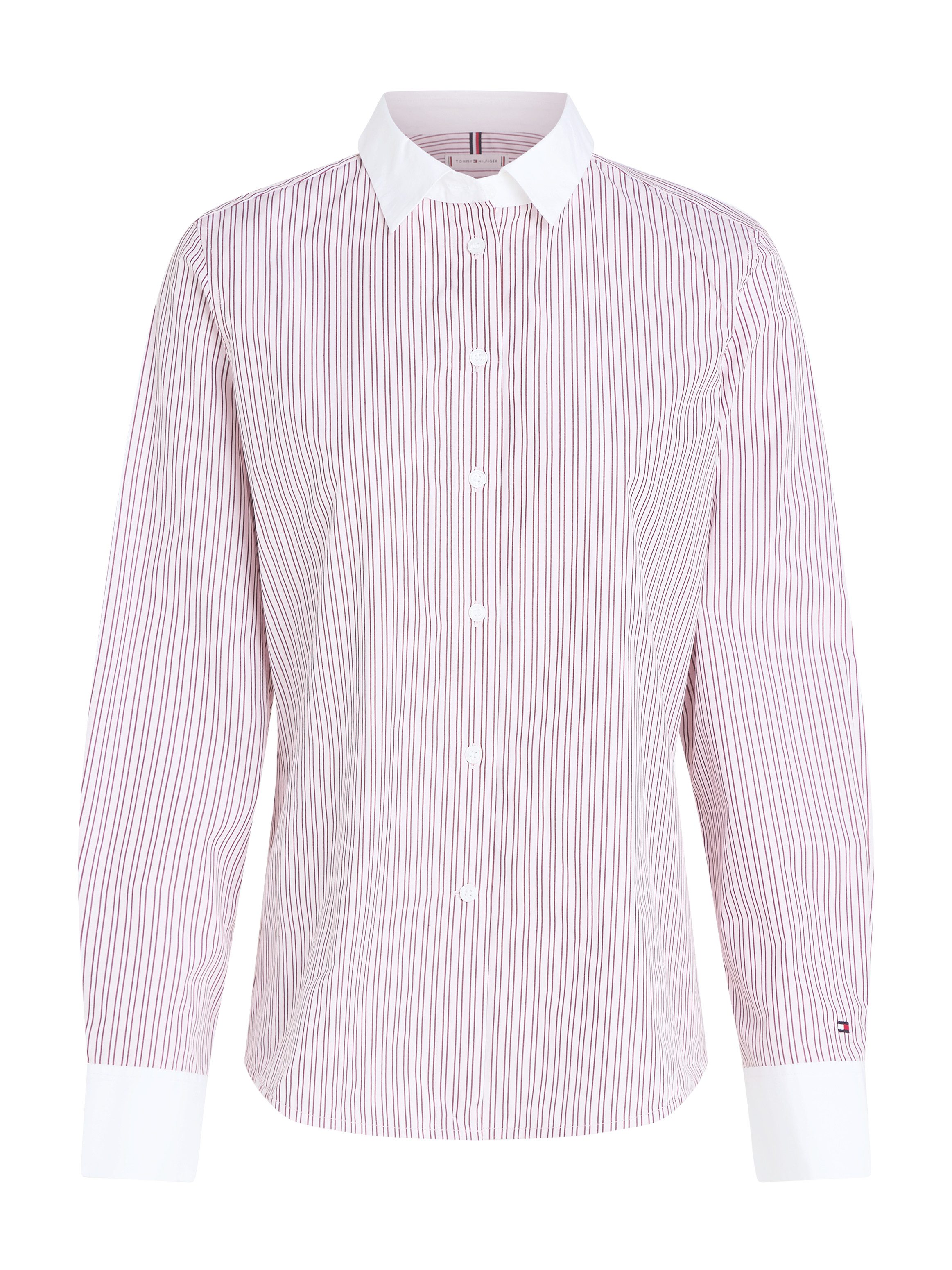 Tommy Hilfiger Overhemdblouse STRIPE REGULAR SHIRT