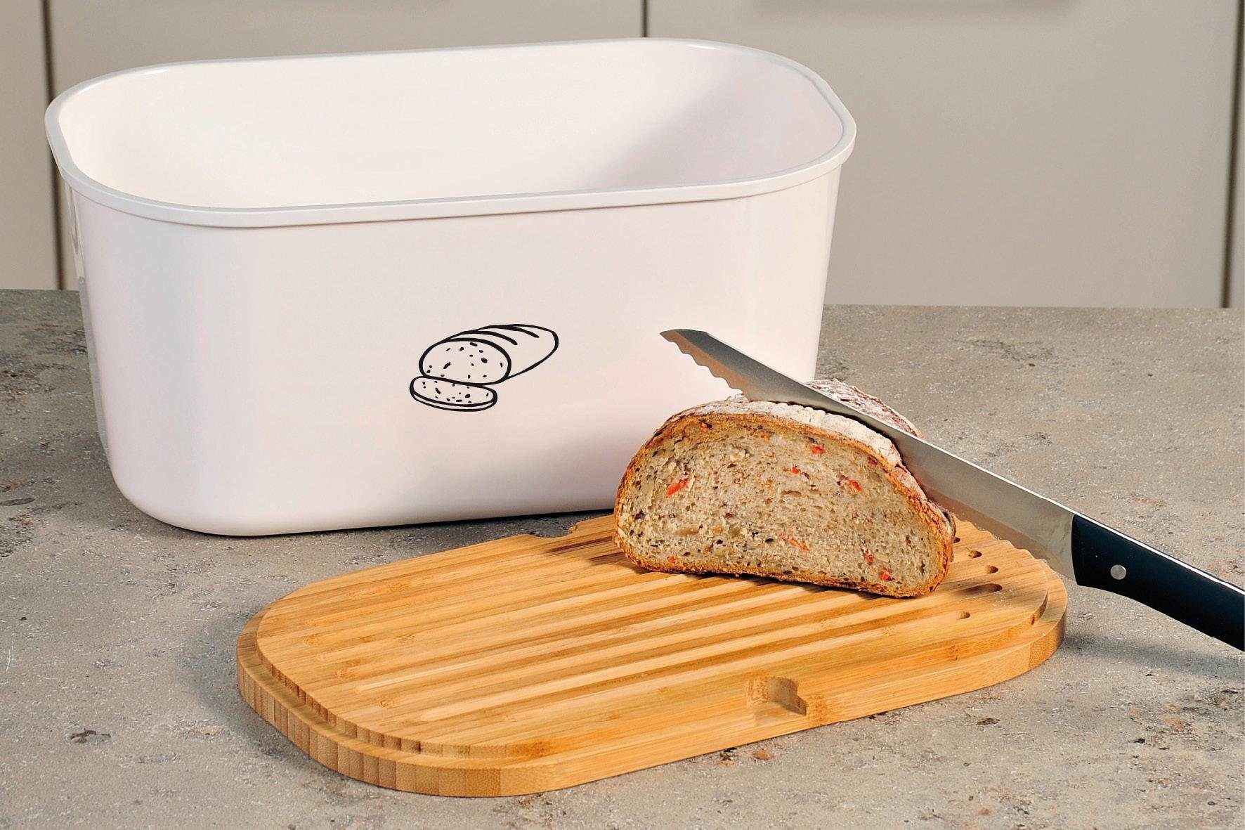 KESPER for kitchen & home Broodtrommel Afmetingen (B/H/D): 37 x 17 x 21,5 cm (1-delig)
