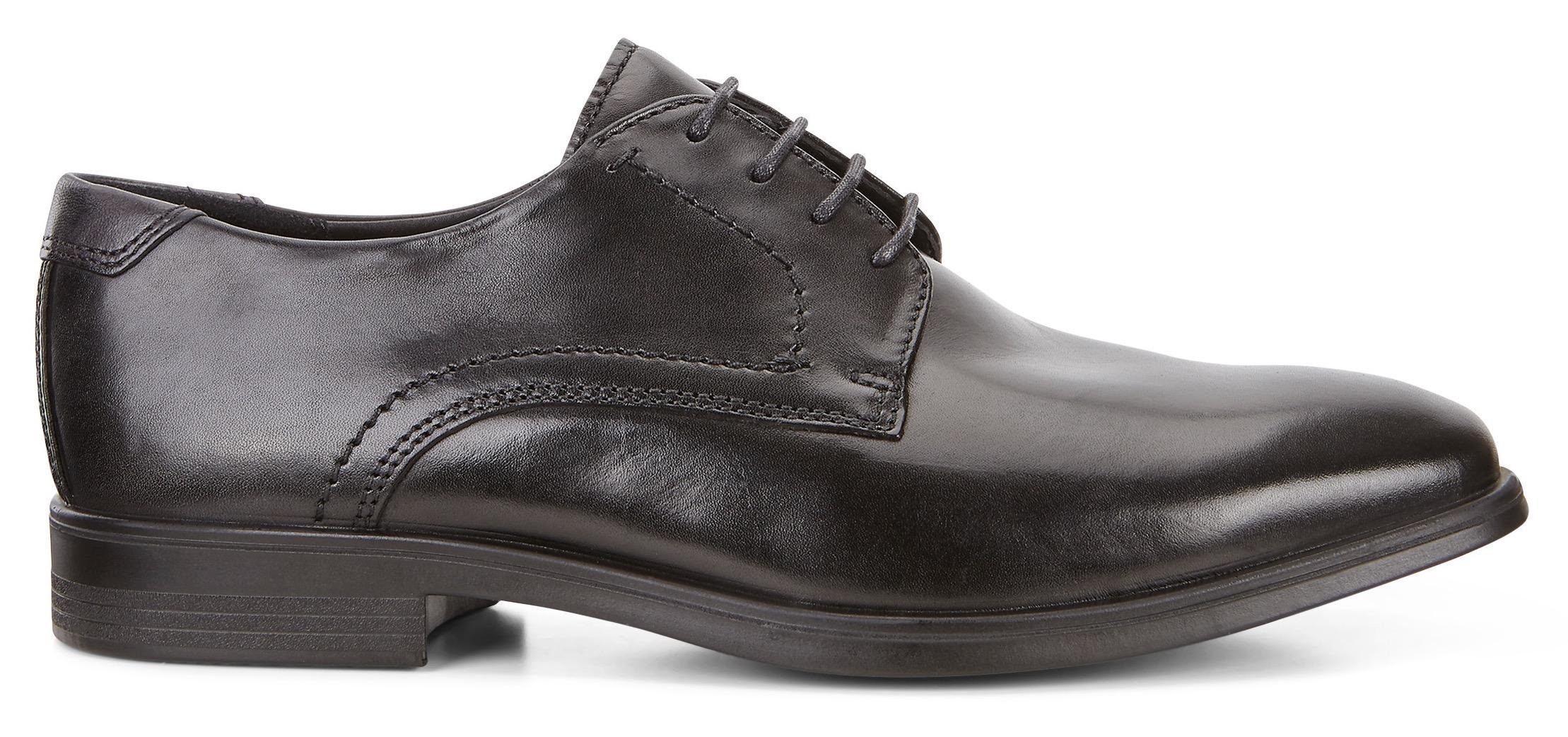 Ecco Veterschoenen Melbourne met zijnaad, vrijetijdsschoen, lage schoen, veterschoen