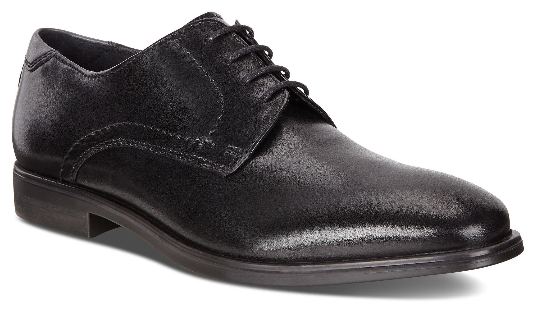 Ecco Veterschoenen Melbourne met zijnaad, vrijetijdsschoen, lage schoen, veterschoen