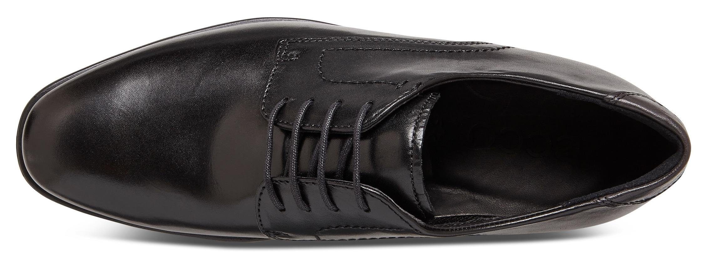 Ecco Veterschoenen Melbourne met zijnaad, vrijetijdsschoen, lage schoen, veterschoen