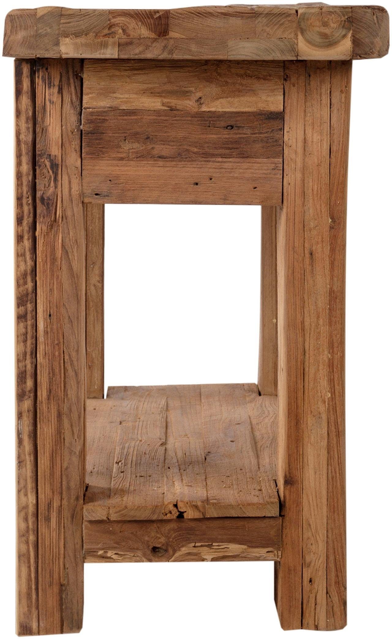 SIT Telefoontafeltje Coral van gerecyclede teak-gebruikt hout