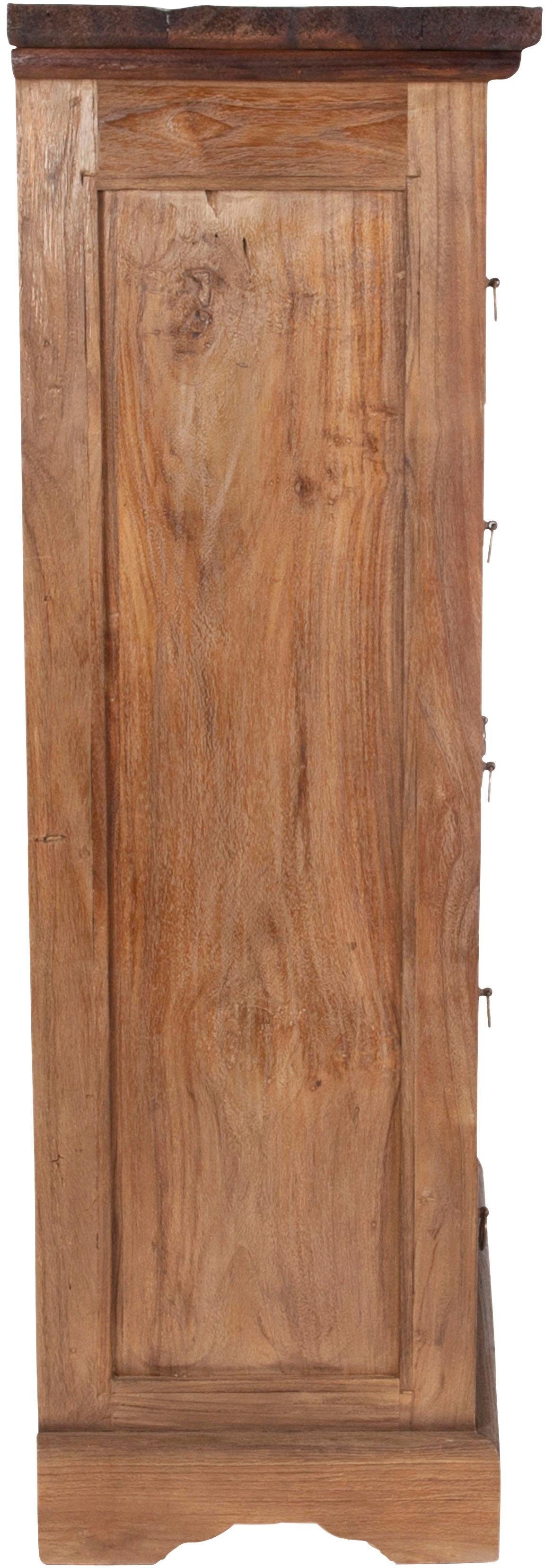 SIT Multifunctionele kast Seadrift van gerecycled gebruikt hout teak, shabby chic, vintage
