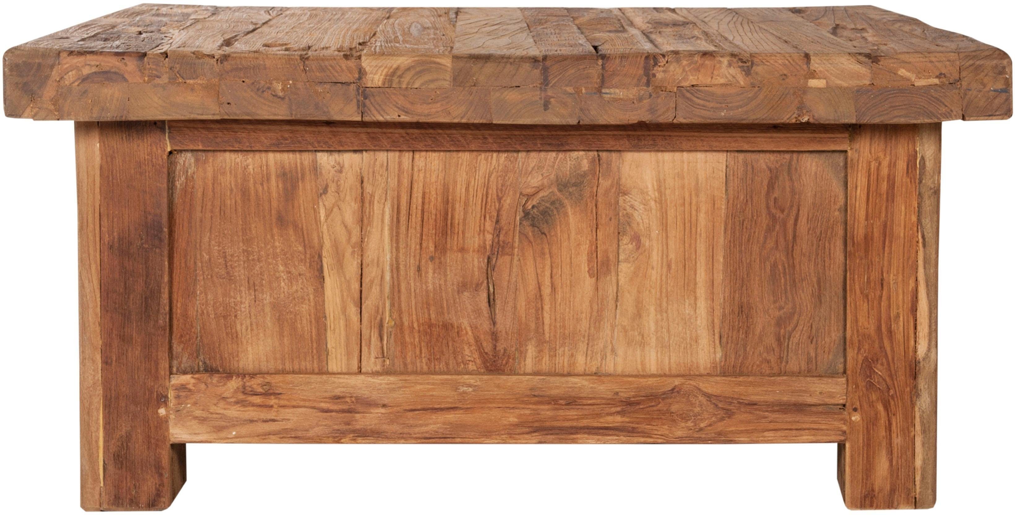 SIT Salontafel Coral van gerecyclede teak-gebruikt hout salontafels beige