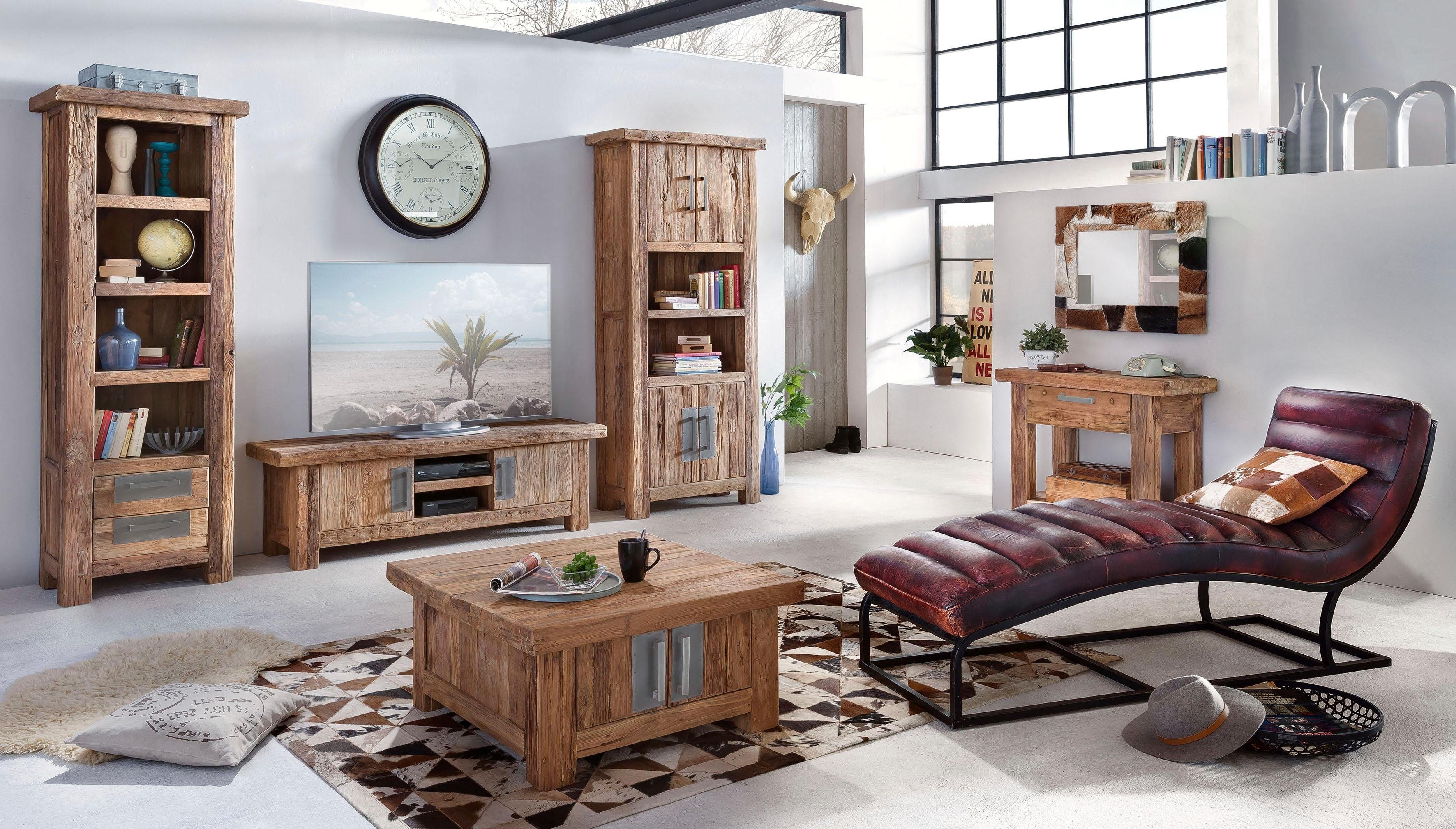 SIT Salontafel Coral van gerecyclede teak-gebruikt hout
