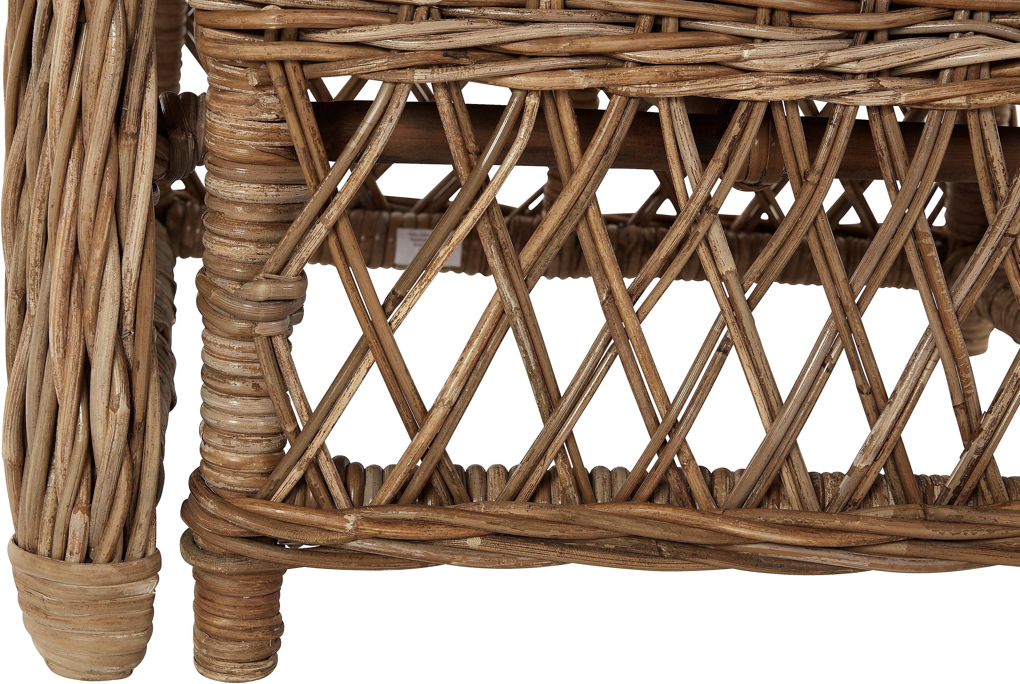 Home affaire Rotanstoel Handwerk, afm. (bxdxh): (67x75x91)