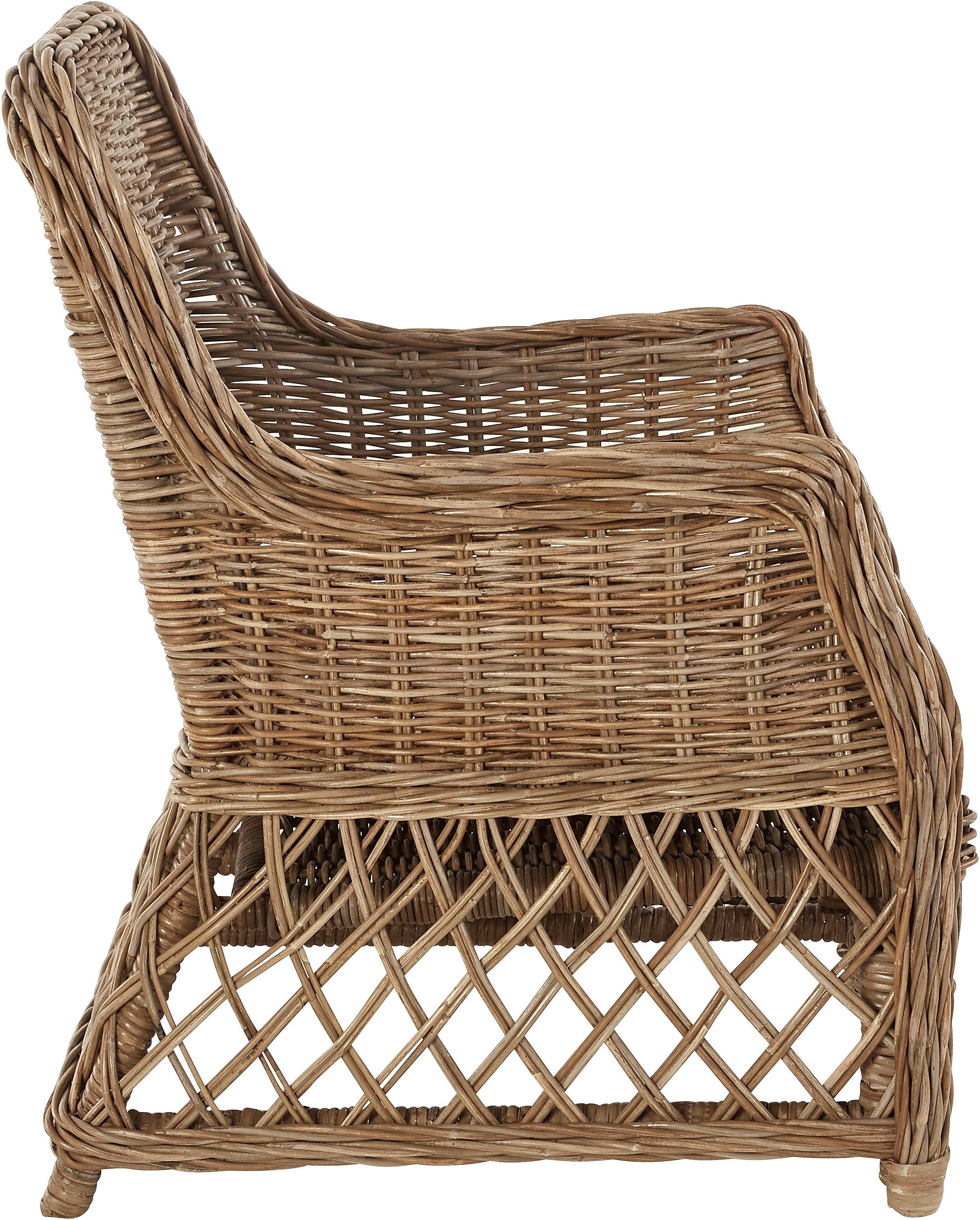 Home affaire Rotanstoel Handwerk, afm. (bxdxh): (67x75x91)