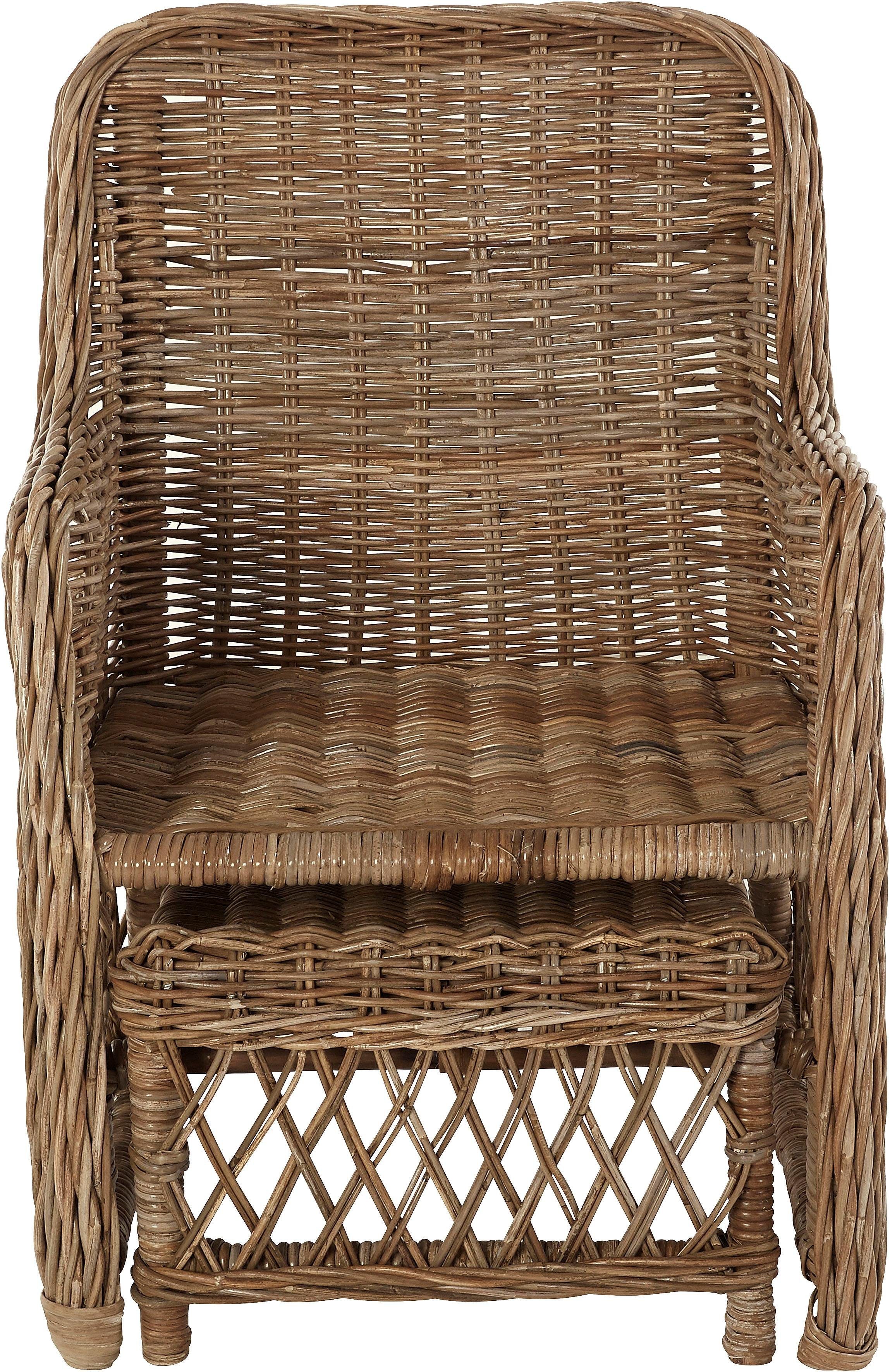 Home affaire Rotanstoel Handwerk, afm. (bxdxh): (67x75x91)