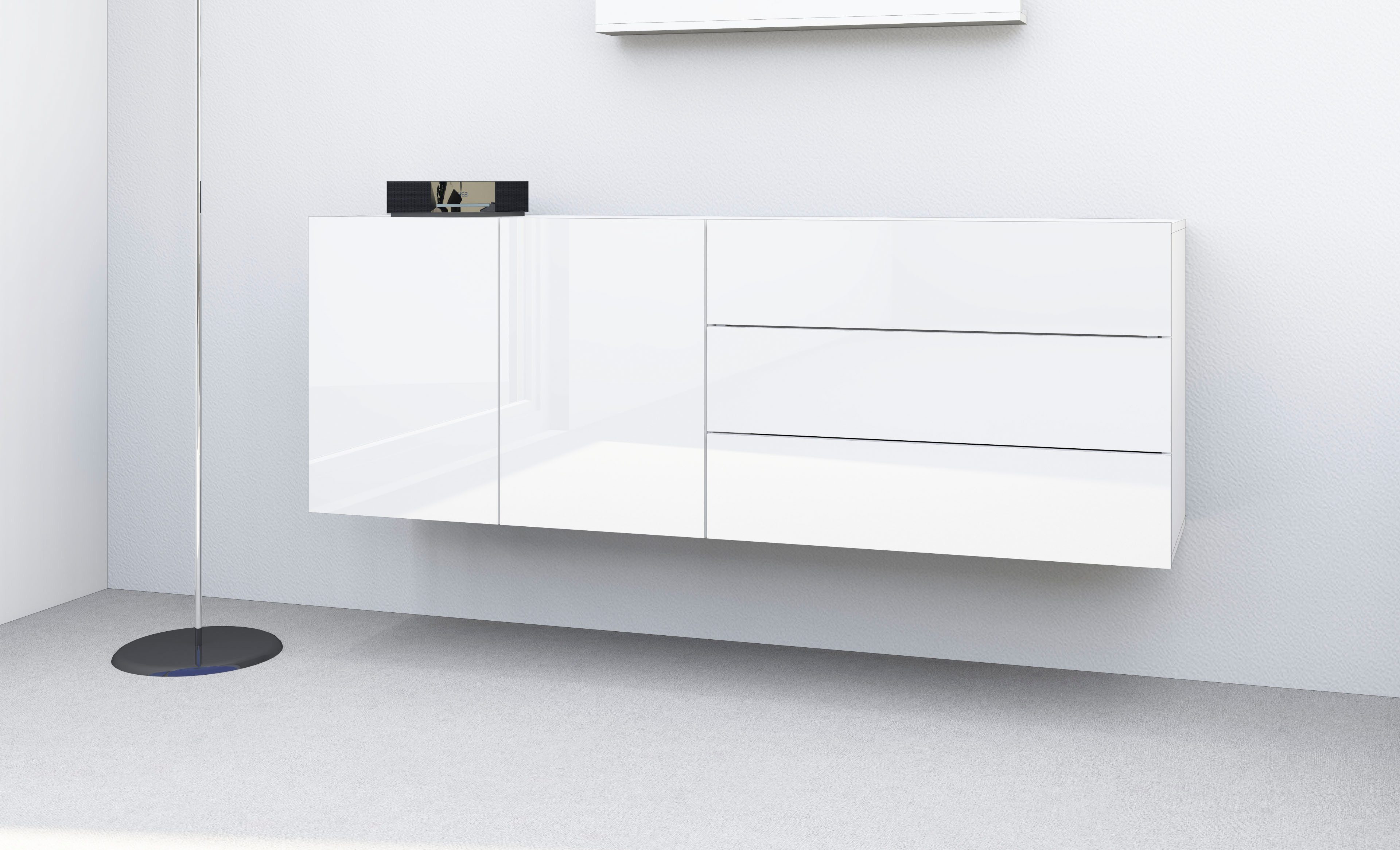borchardt Möbel Dressoir Sophia Breedte 152 cm, staand en hangend te monteren