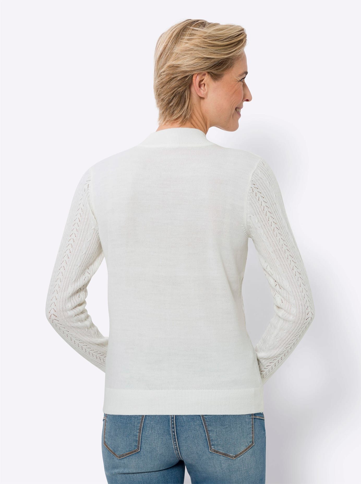 Classic Basics Trui met staande kraag Trui met opstaande kraag