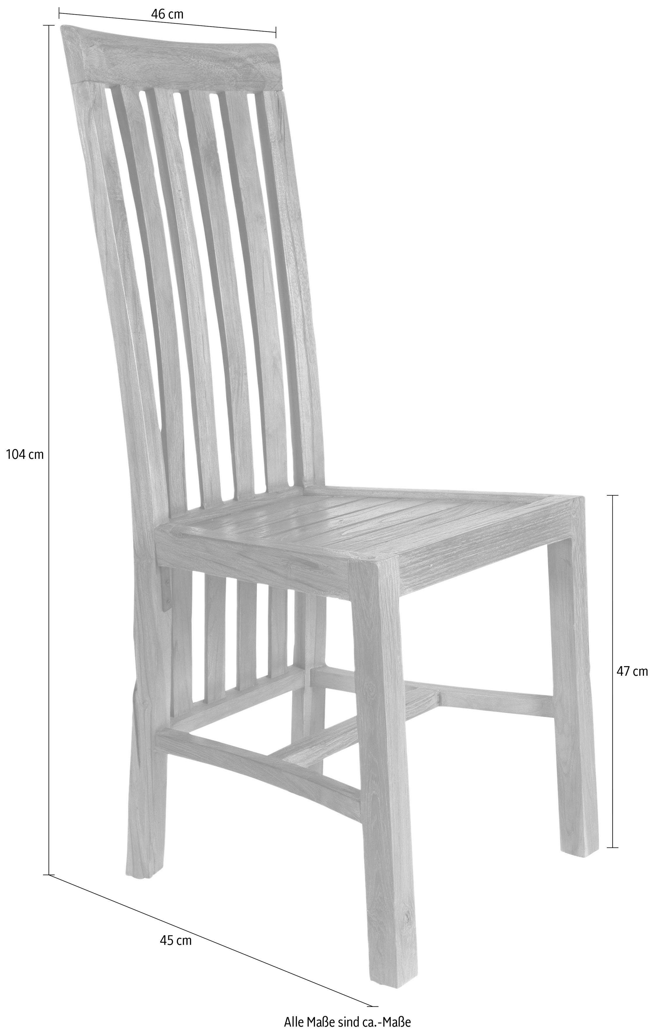 SIT Stoel met 4 poten Coral