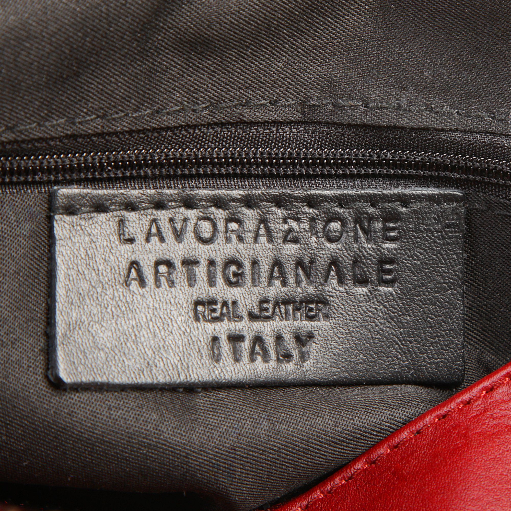 Samantha Look Schoudertas echt leer, made in italy