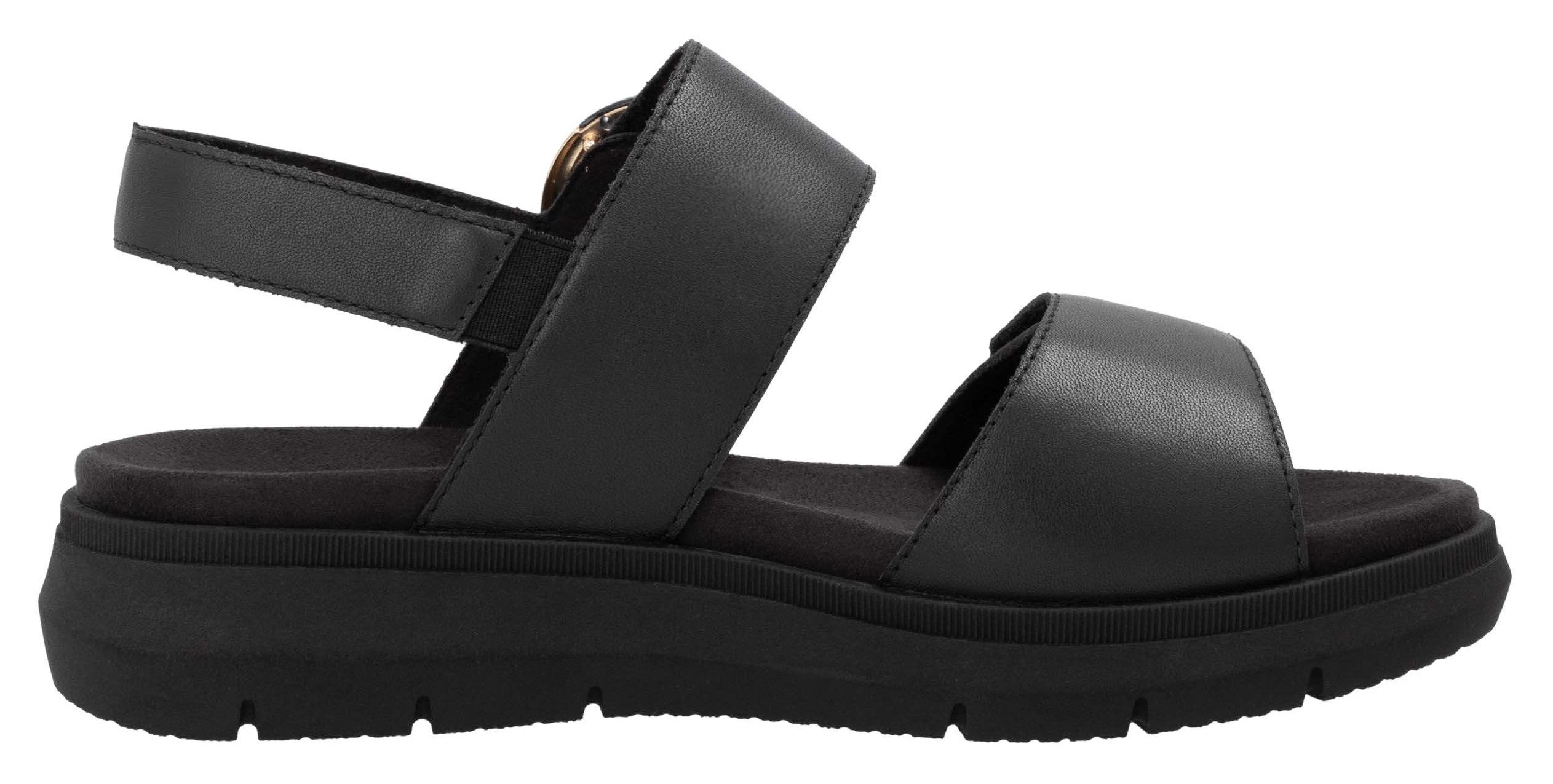 Remonte Sandalen , sandaal, comfort schoen, zomerschoen met praktische klittenbanden