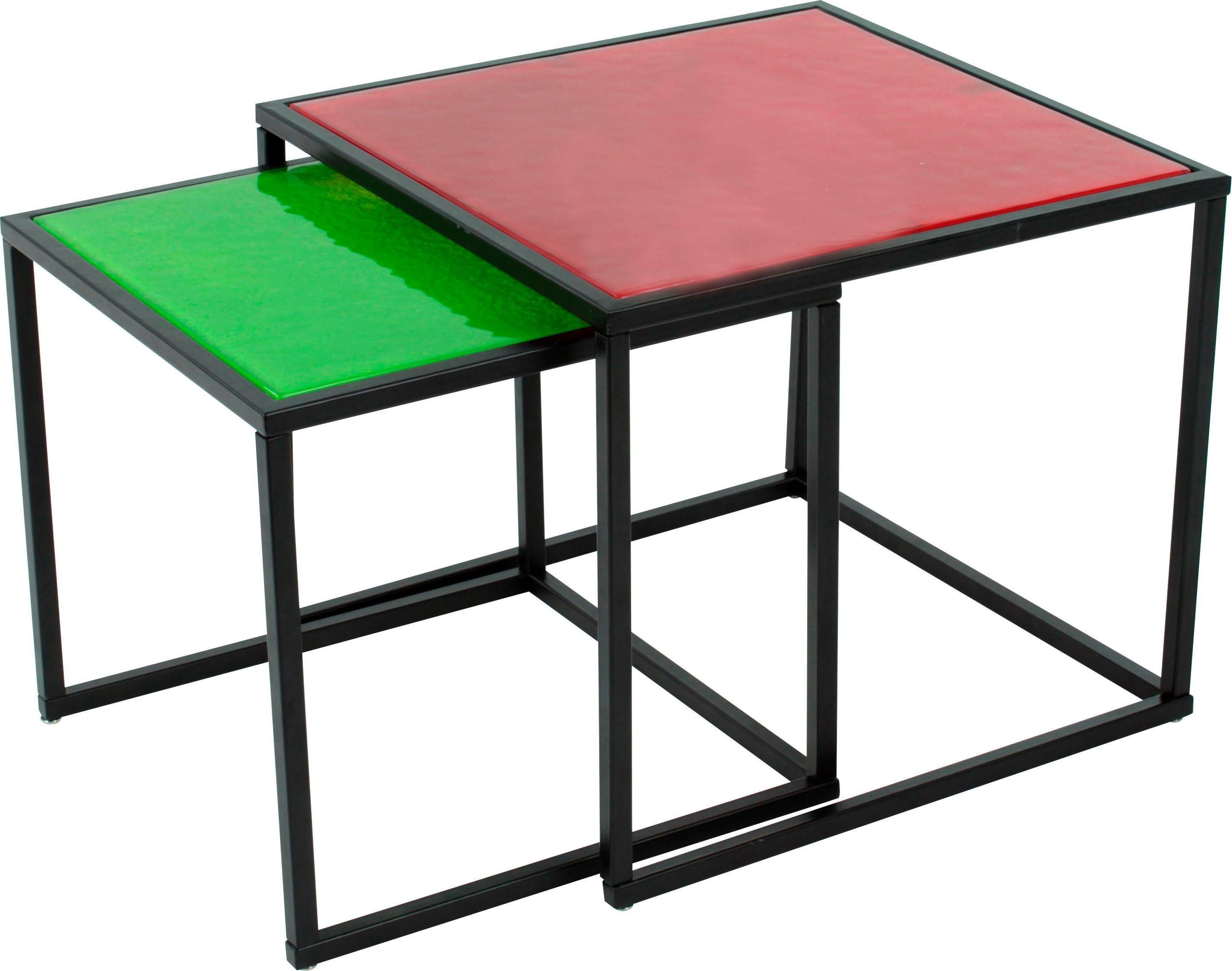 Paroli Salontafel quadra (set, 2 stuks)