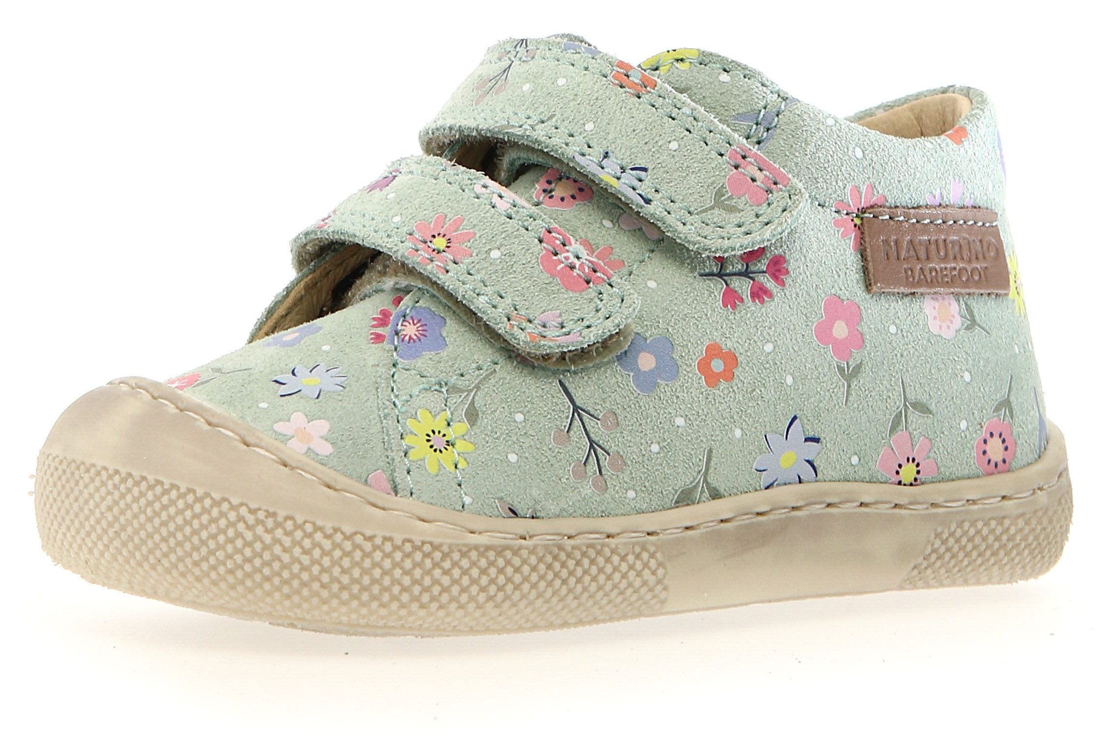 Naturino Barefootschoenen BAREFOOT AMUR VL PR Kinderschoen schoen met print, maat sjabloon te downloaden dames lage sneakers maat 20 groen