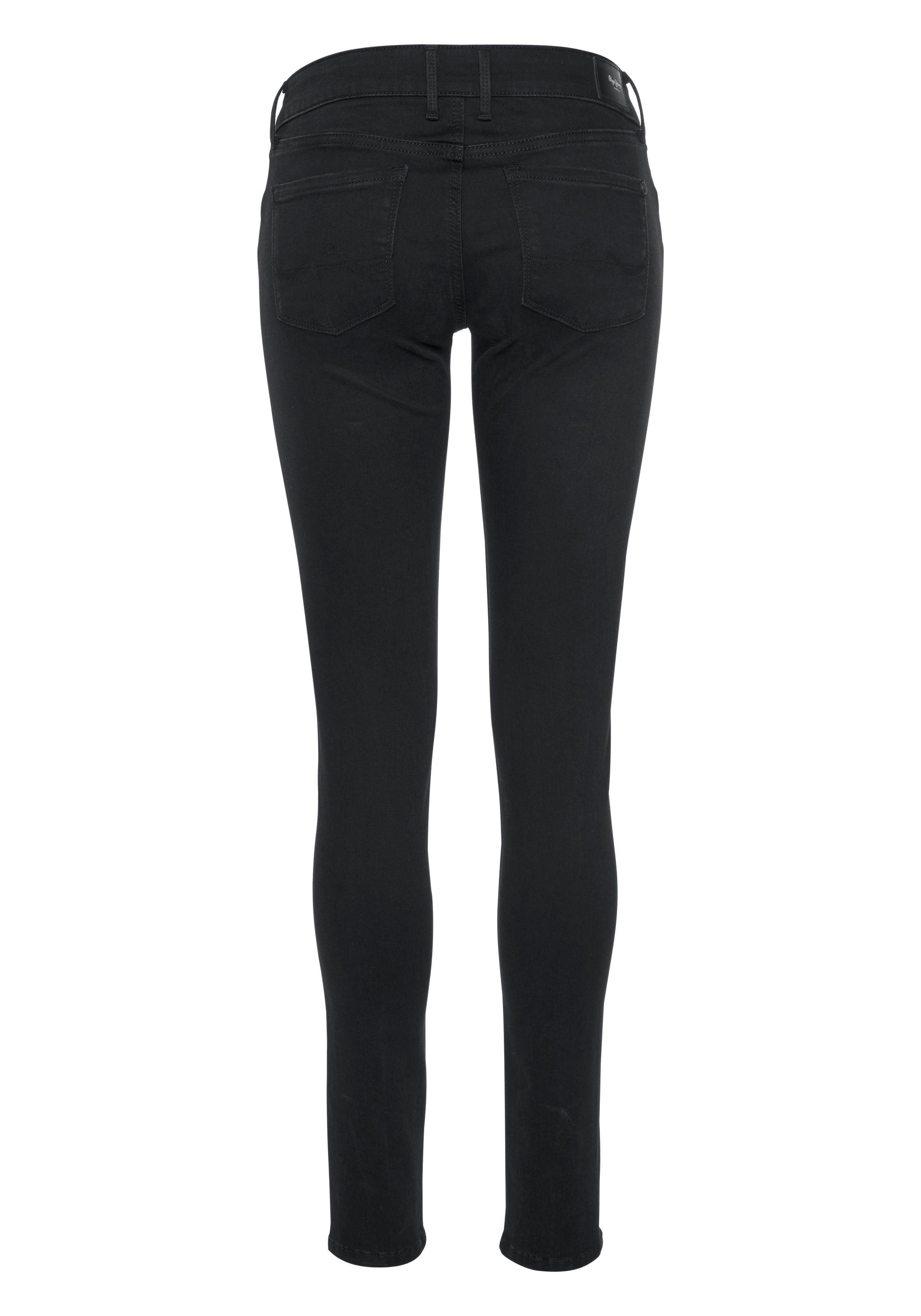 Pepe Jeans Skinny fit jeans SOHO in 5-pocketsstijl met 1-knoop en stretchaandeel