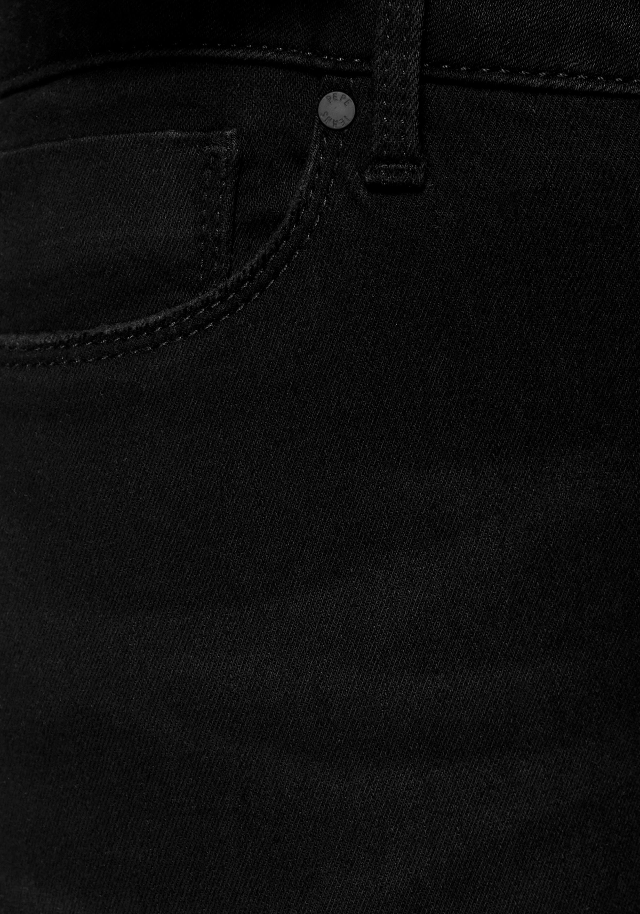 Pepe Jeans Skinny fit jeans SOHO in 5-pocketsstijl met 1-knoop en stretchaandeel