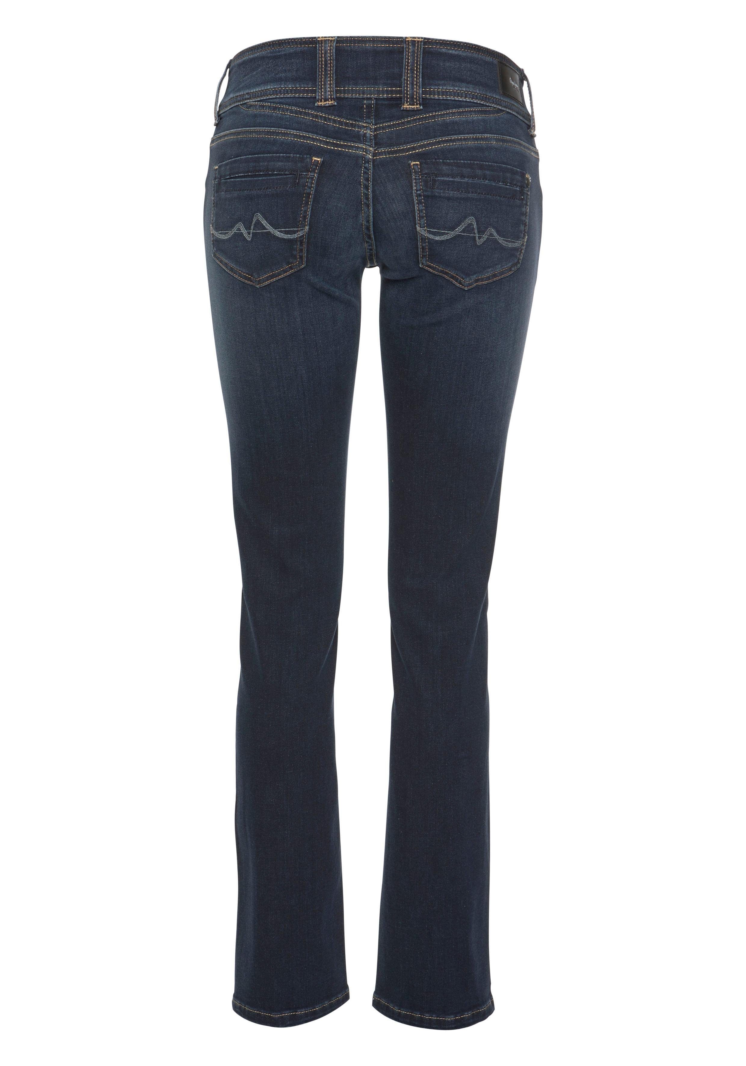 Pepe Jeans Straight jeans GEN in mooie kwaliteit met rechte pijpen en dubbele knoop
