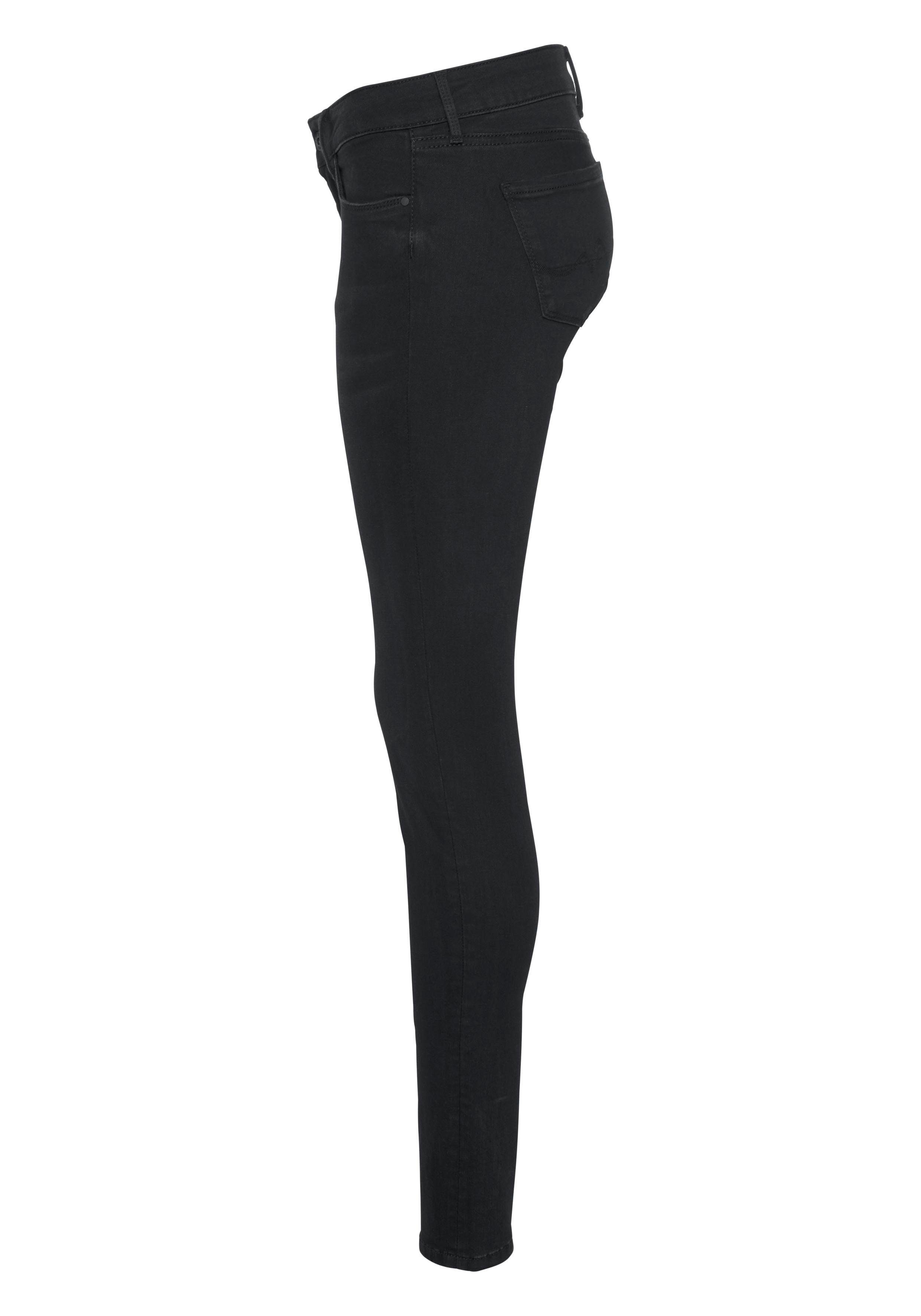 Pepe Jeans Skinny fit jeans SOHO in 5-pocketsstijl met 1-knoop en stretchaandeel