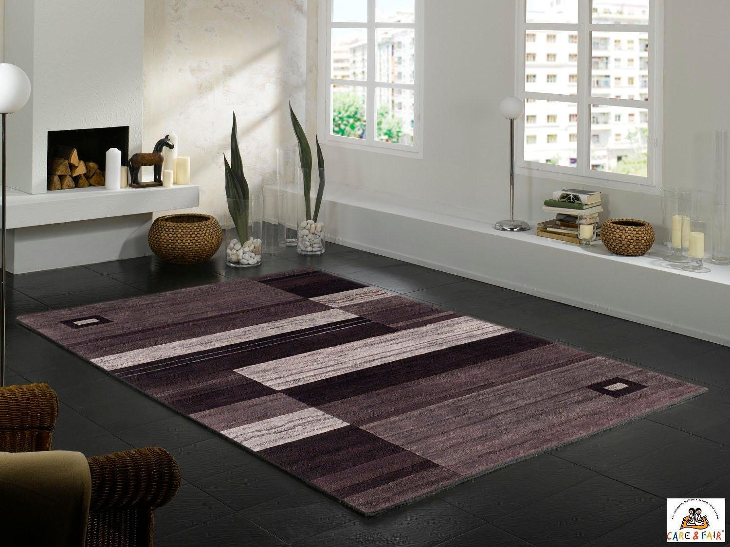 OCI DIE TEPPICHMARKE Vloerkleed Kandu Allover met de hand geknoopt, woonkamer