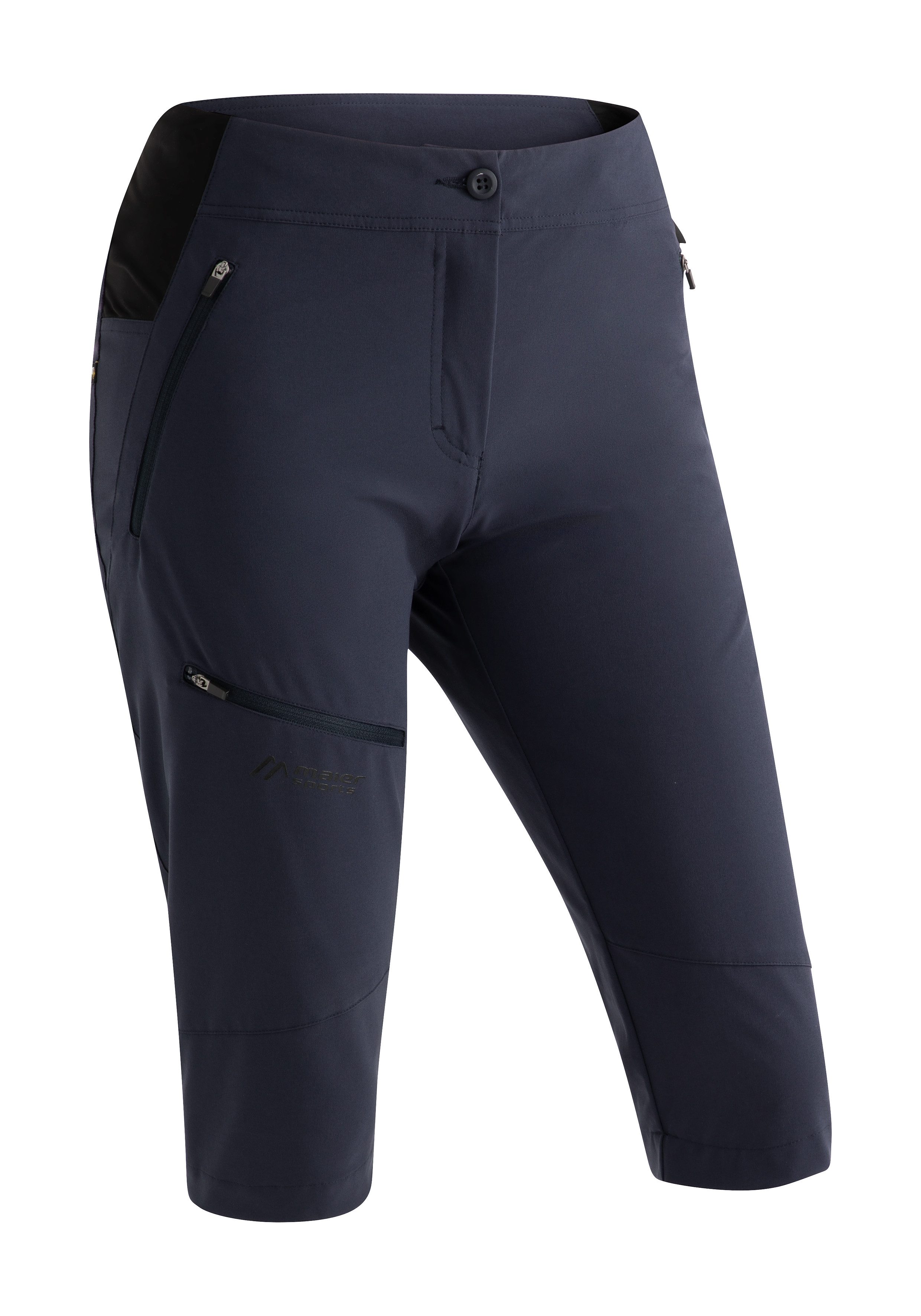 Maier Sports Capribroek Latit Capri Vario Dames capri, korte wandelbroek, outdoorbroek met 4...