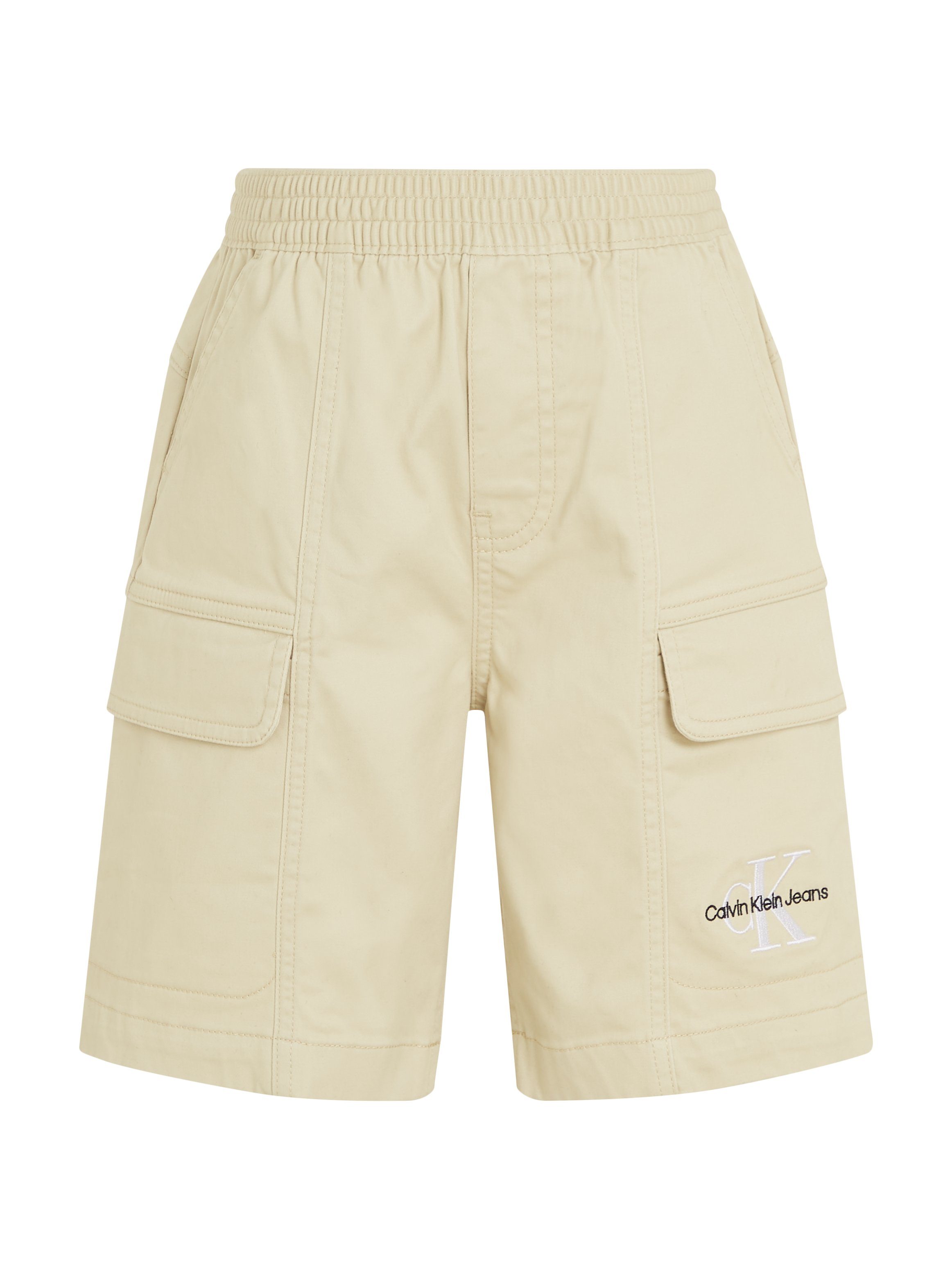Calvin Klein Short SATEEN CARGO SHORTS Kinderen tot 16 jaar