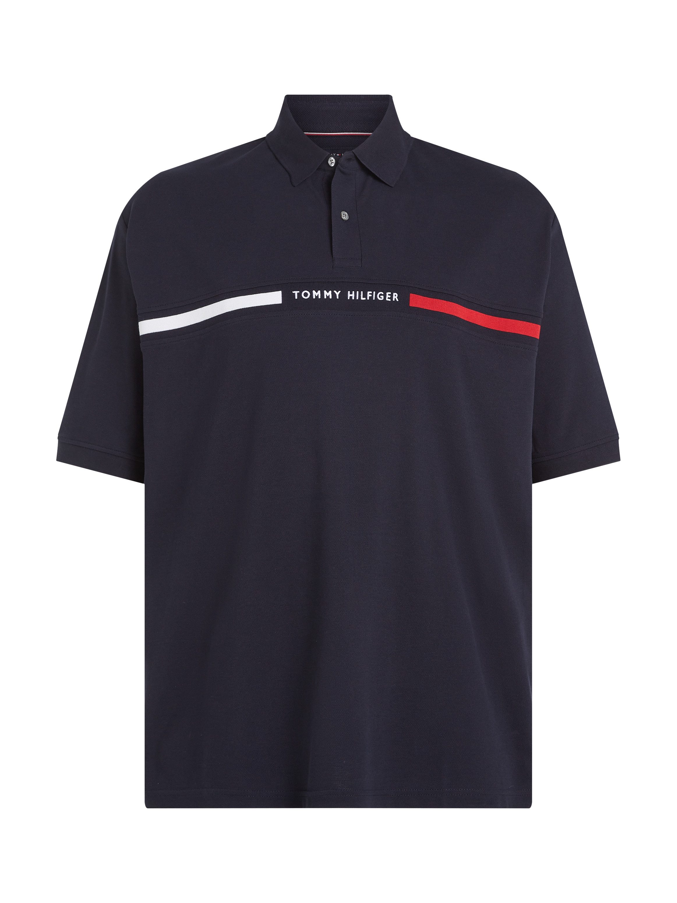 Tommy Hilfiger Poloshirt BT-HILFIGER CHEST INSERT REG -B
