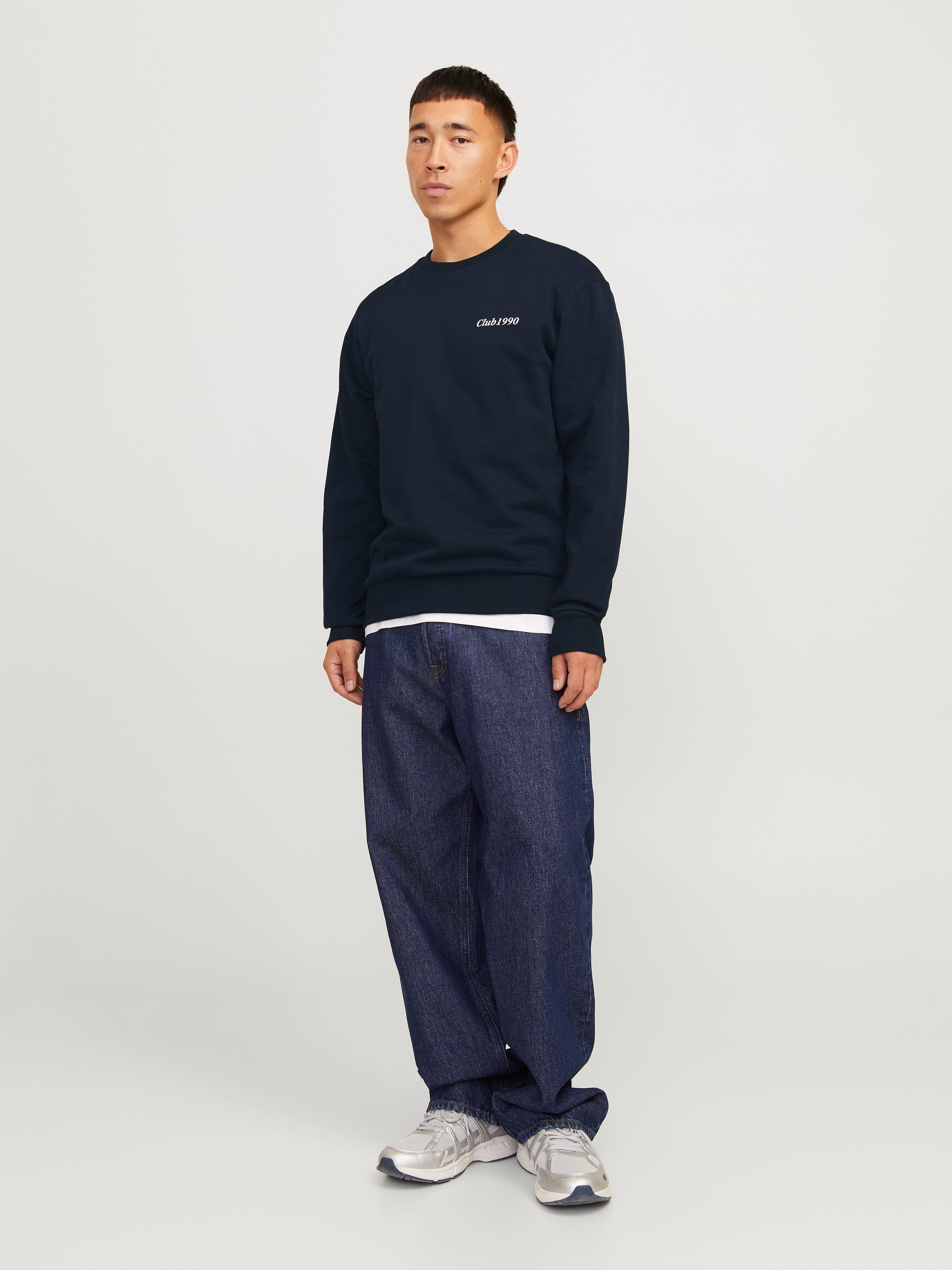 Jack & Jones Sweatshirt JJEBRADLEY GRAPHIC SWEAT CREW NOOS