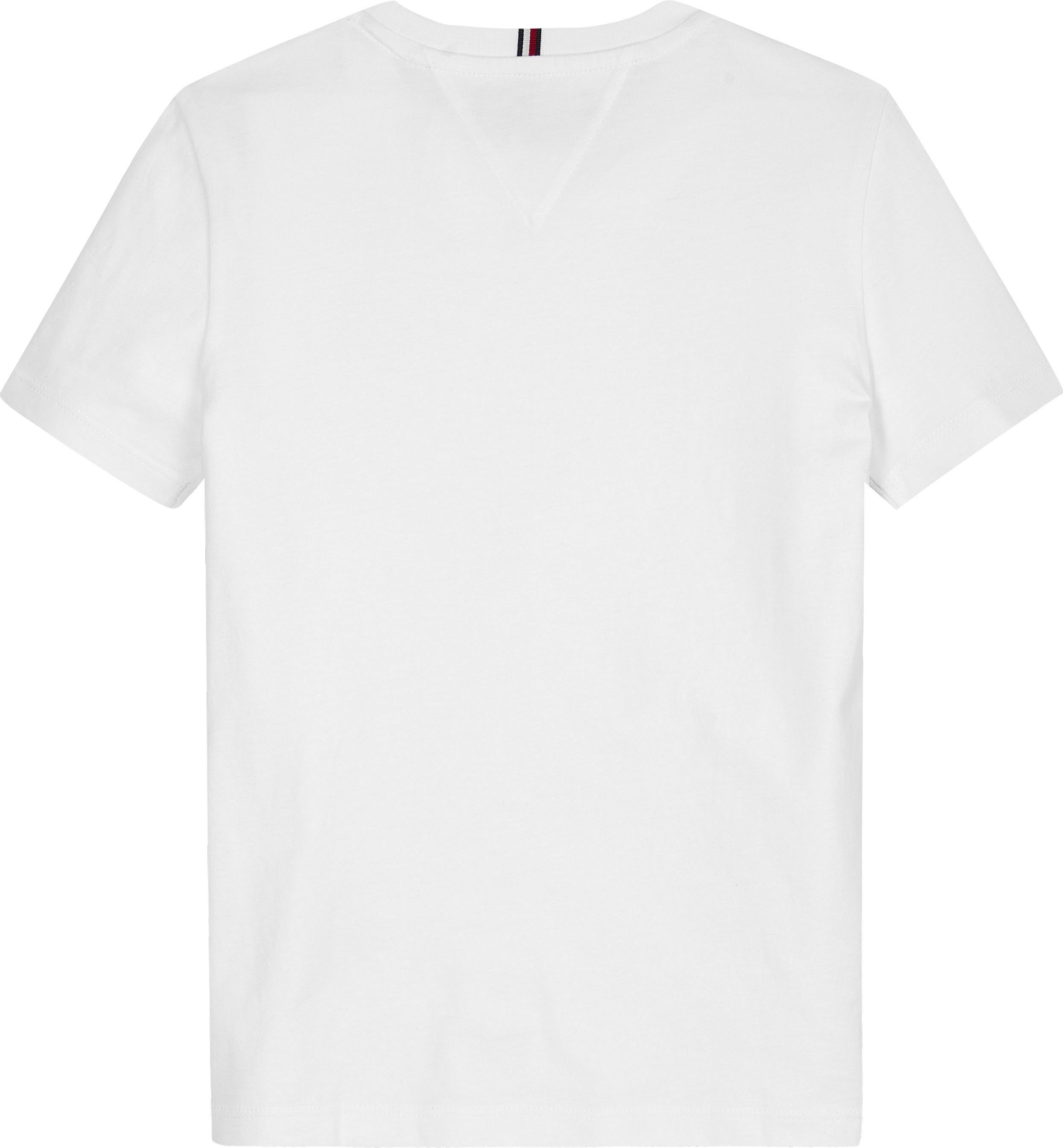 Tommy Hilfiger T-shirt ESSENTIAL TEE Kinderen Kids Junior MiniMe, voor jongens en meisjes