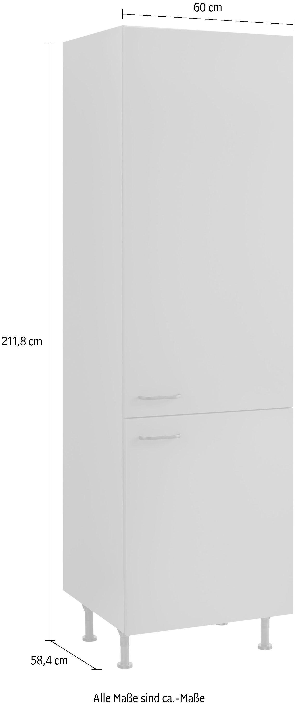 OPTIFIT Hoge kast Elga met soft-close-functie, in hoogte verstelbare poten, breedte 60 cm