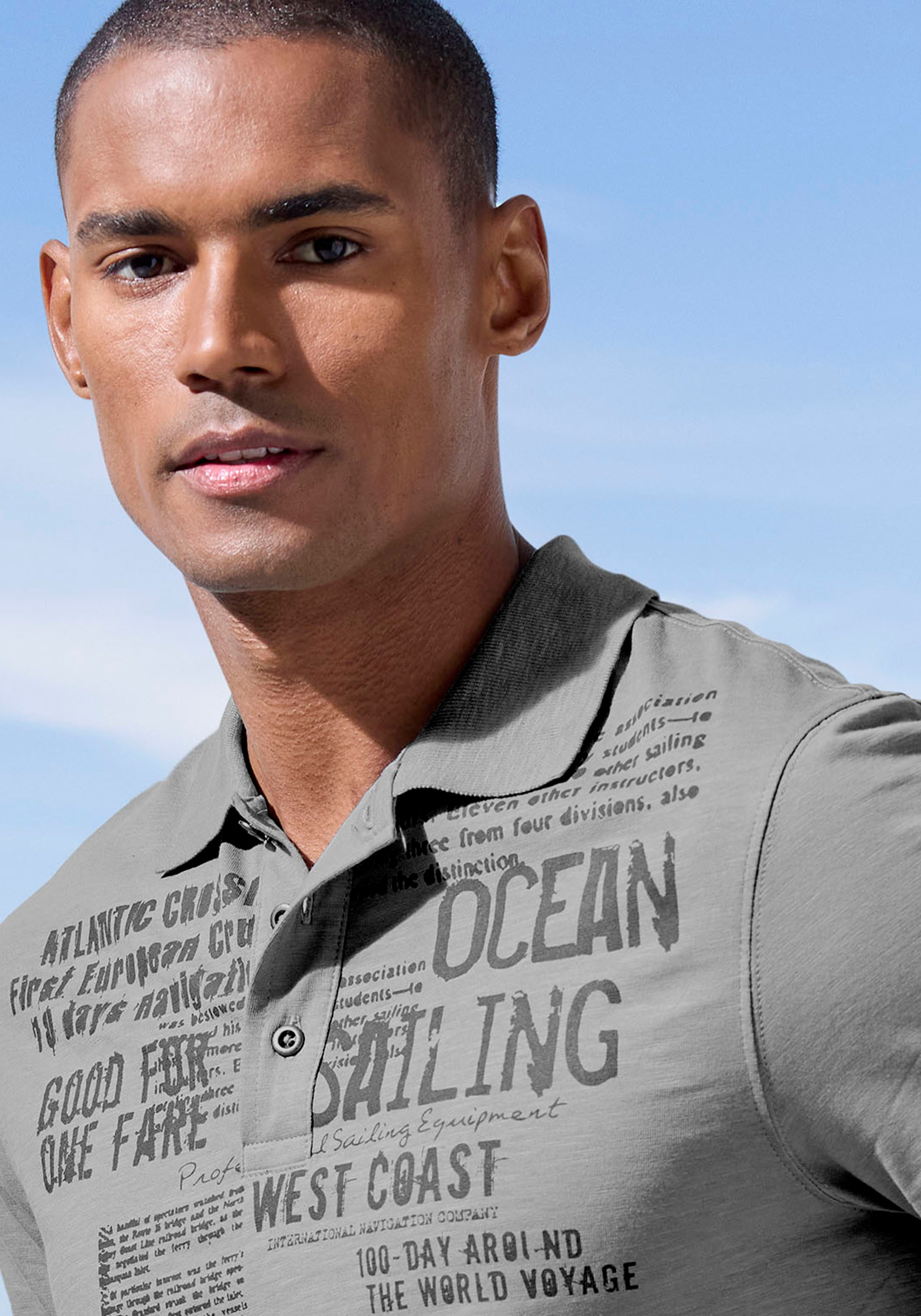 John Devin Poloshirt Met print