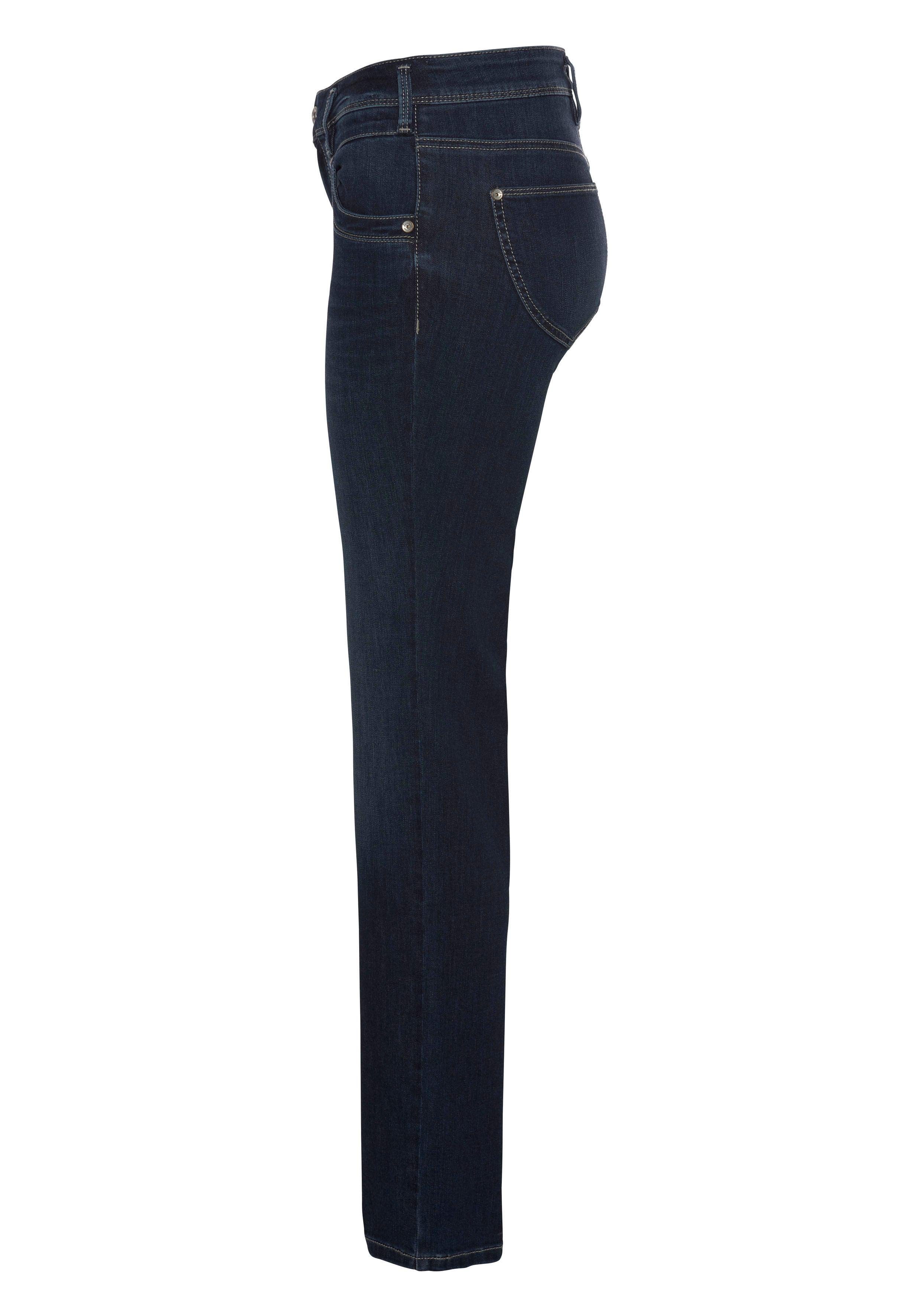 Tom Tailor Rechte jeans Alexa straight met contrasterende stiksels