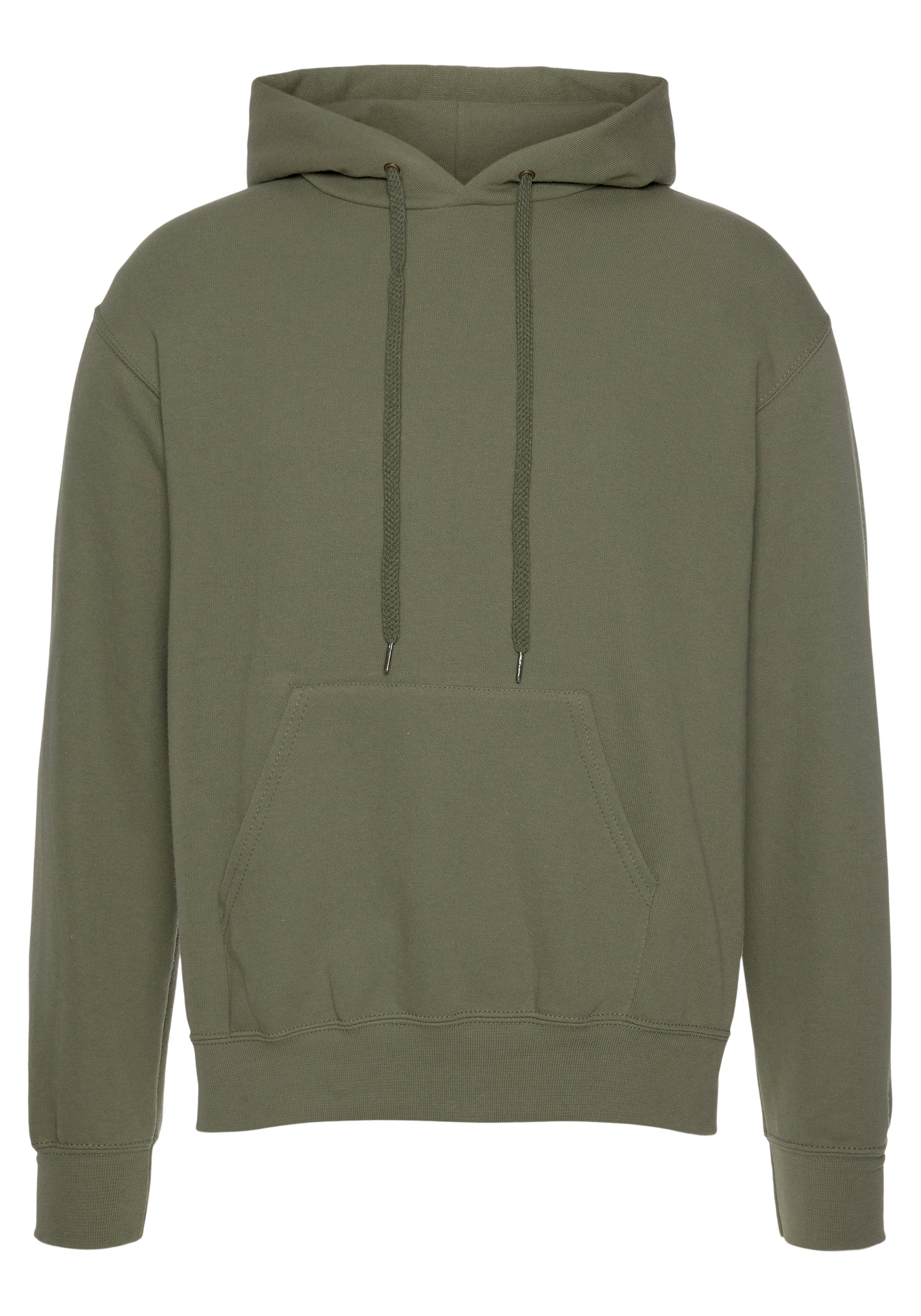 Fruit of the Loom Hoodie in een katoenmix heren hoodies maat XL (52/54) groen