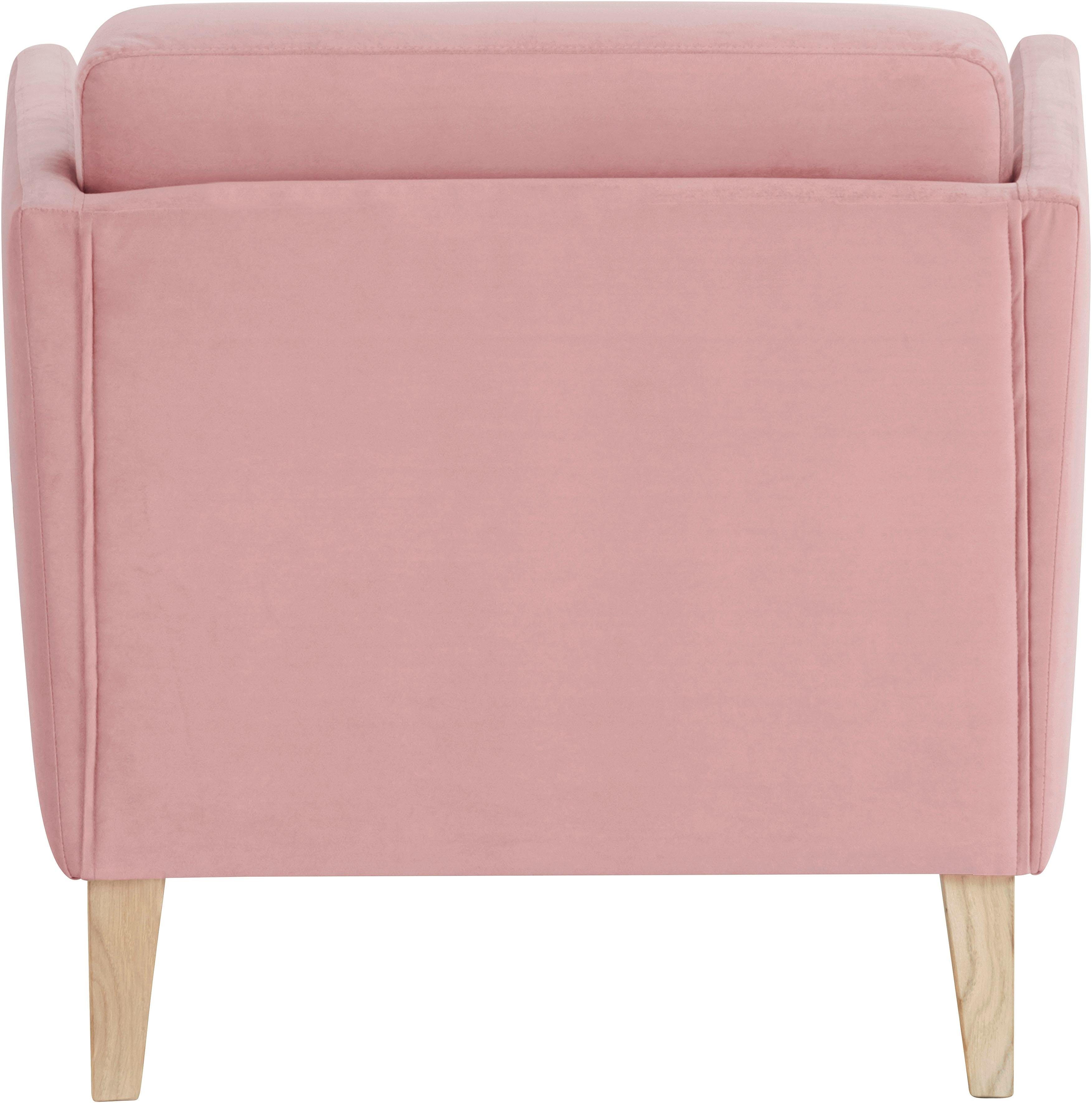 andas Fauteuil Raadal in scandinavische look, met capitonnage, design by morten georgsen