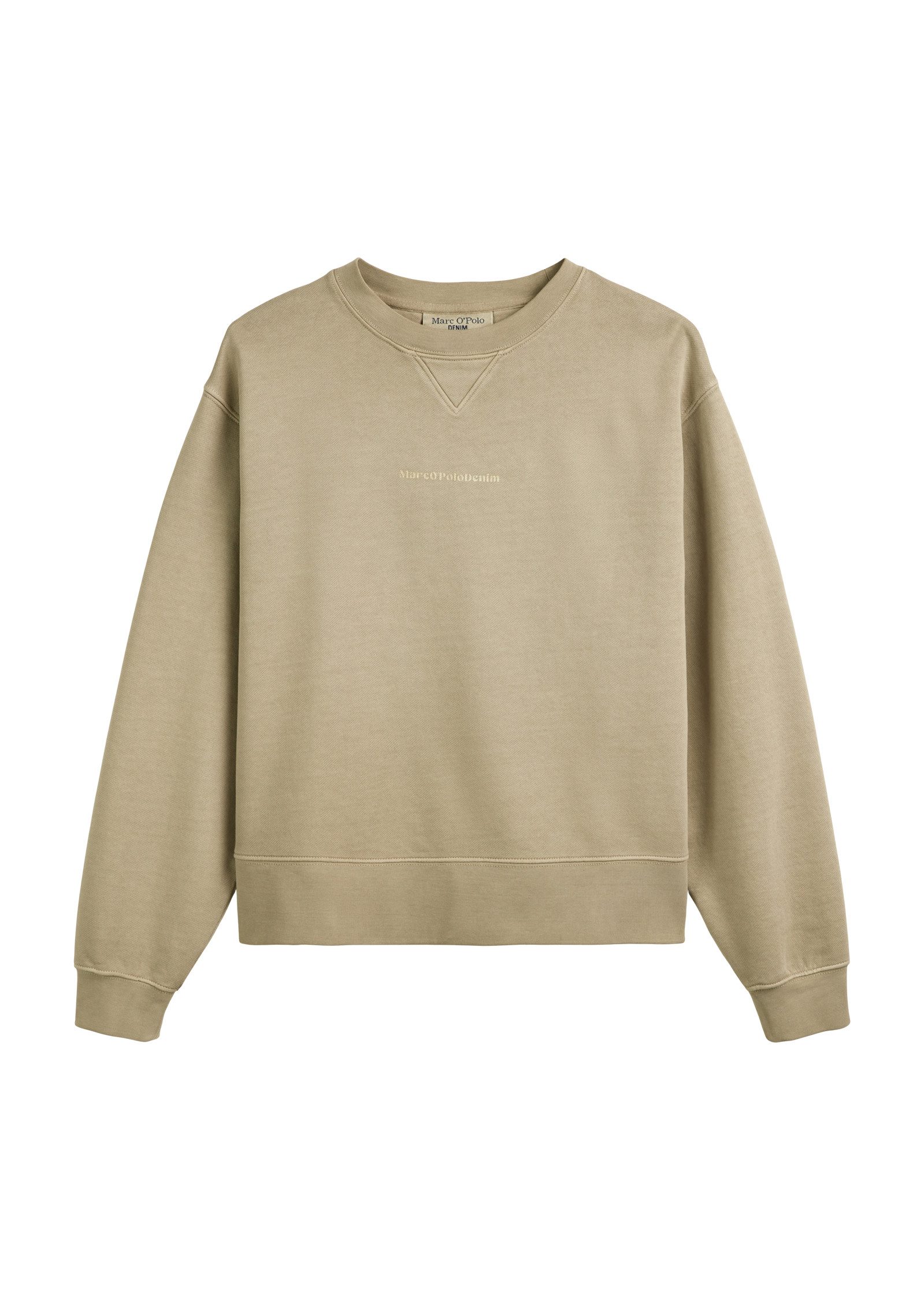 Marc O'Polo DENIM Sweatshirt Het logo aan de achterkant is opvallend, krachtig en heeft een statementkarakter