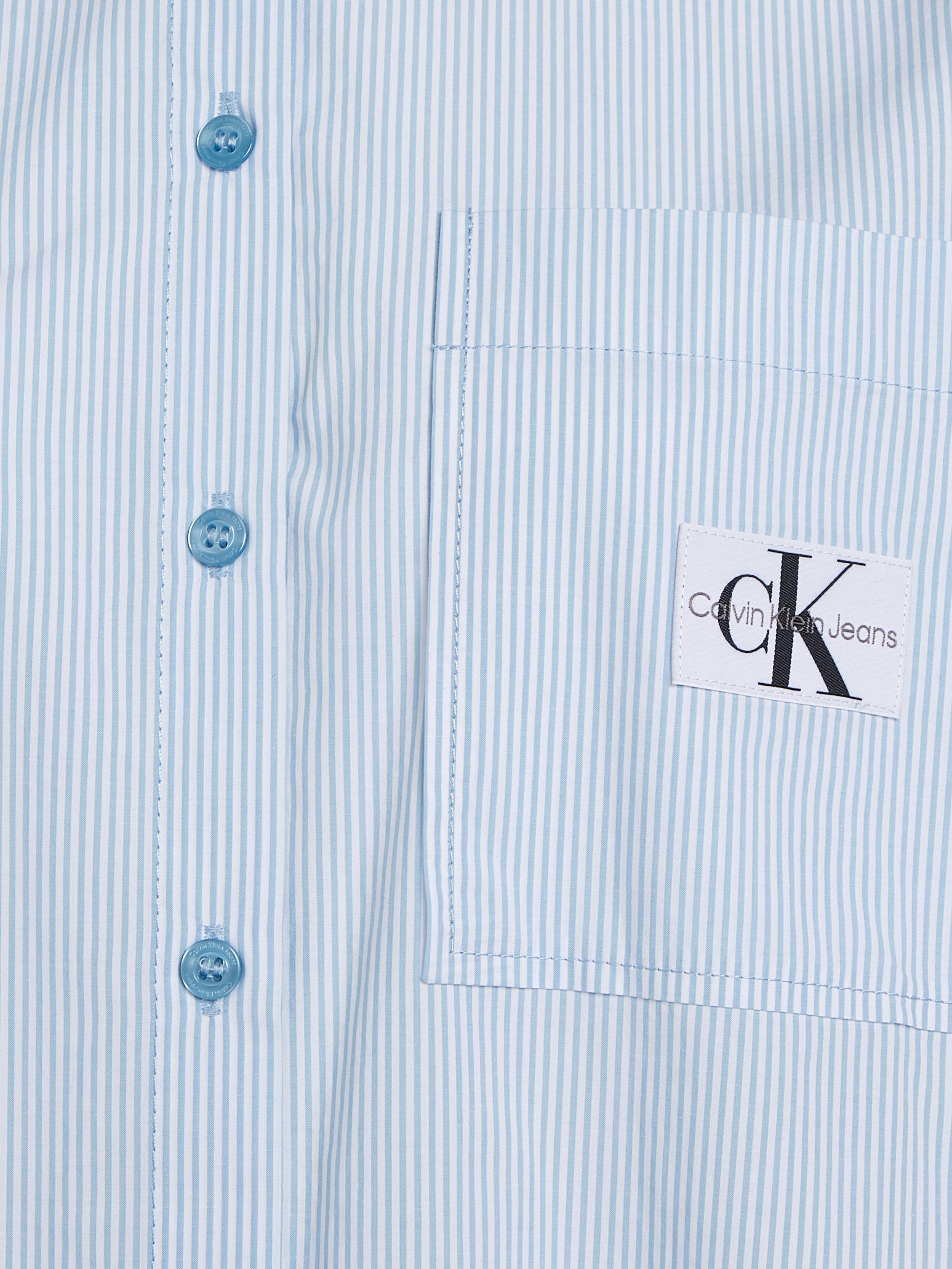 Calvin Klein Overhemdblouse WOVEN LABEL RELAXED SHIRT