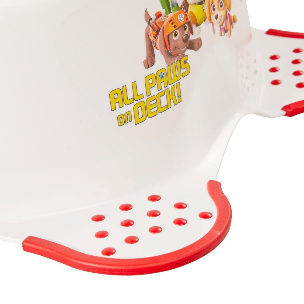 Set Apprentissage Pot Keeeper Paw Patrol - Siège Toilette + Marchepied, Anti-Dérapant, Blanc
