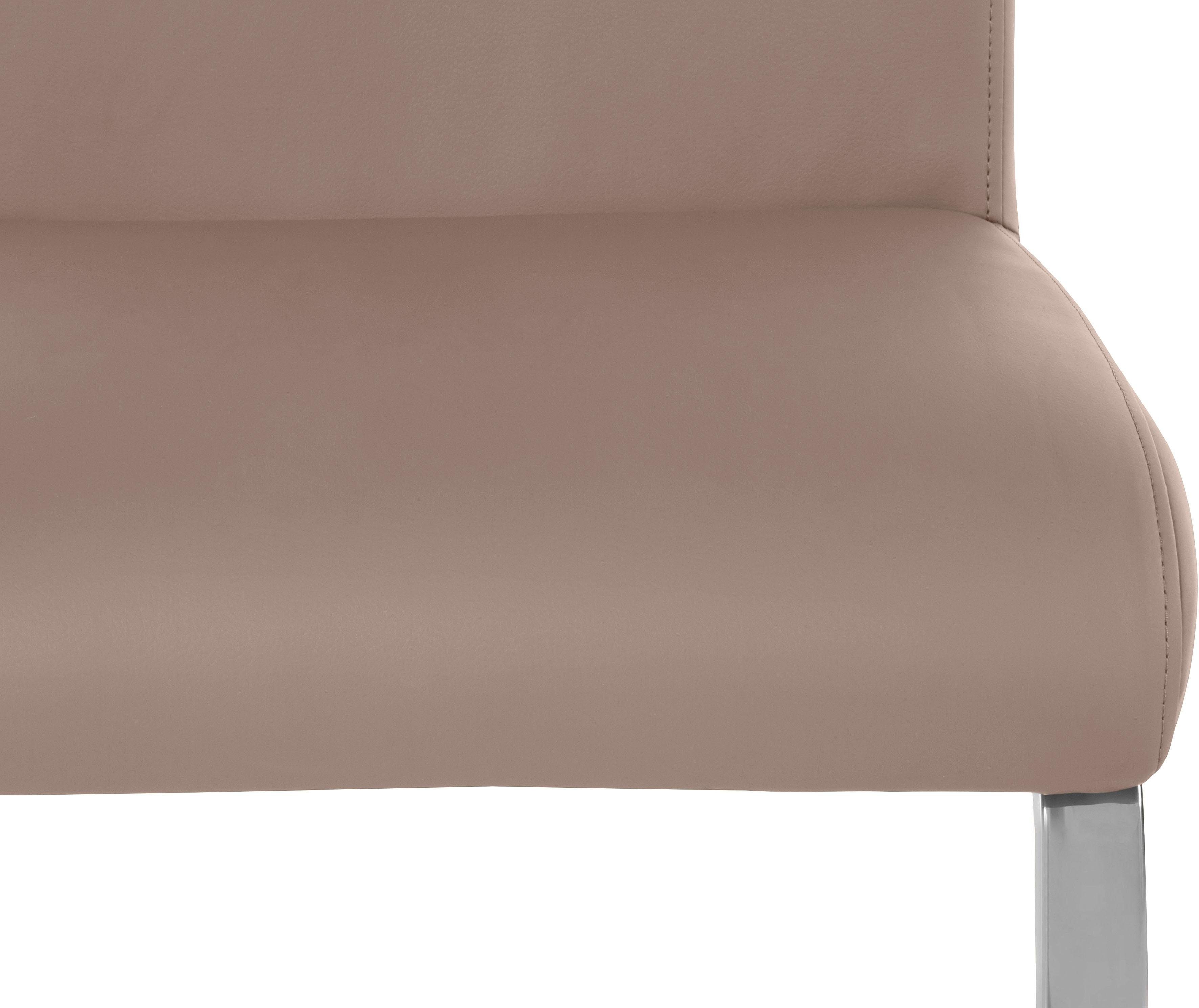 Home affaire Vrijdragende stoel Charissa Bekleding in verschillende kwaliteiten, maximaal vermogen 120 kg (set, 2 stuks)