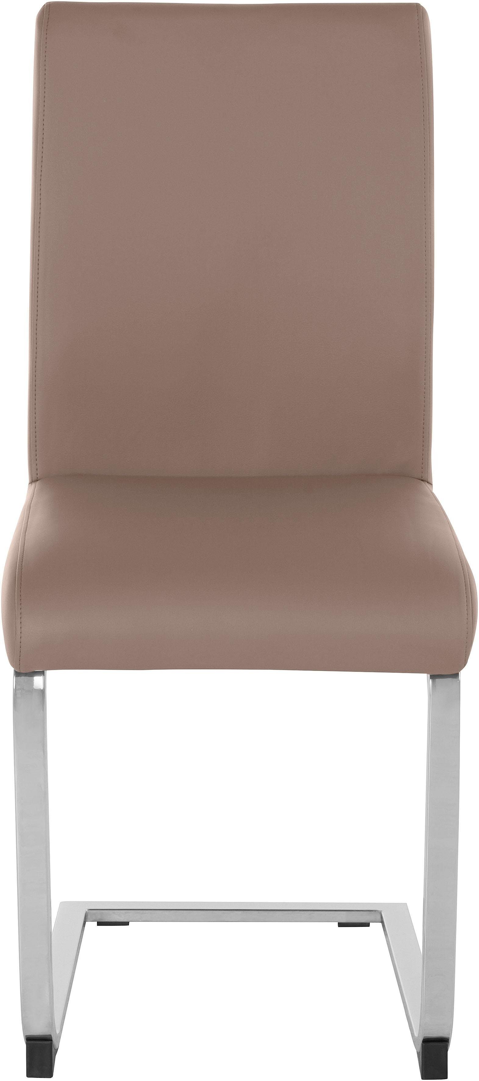 Home affaire Vrijdragende stoel Charissa Bekleding in verschillende kwaliteiten, maximaal vermogen 120 kg (set, 2 stuks)
