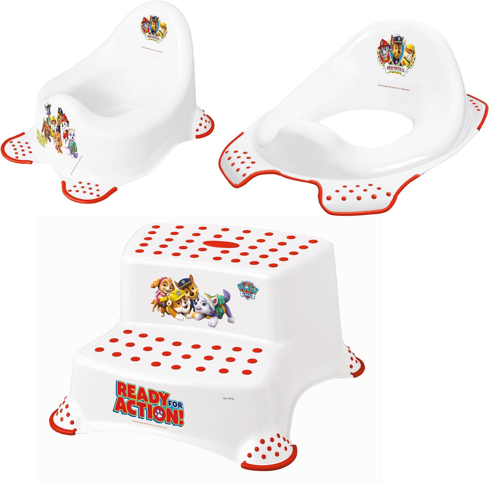 keeeper Potje Paw Patrol Kinderopvangset - potje, toiletbril en opstapje (set, 3-delig)