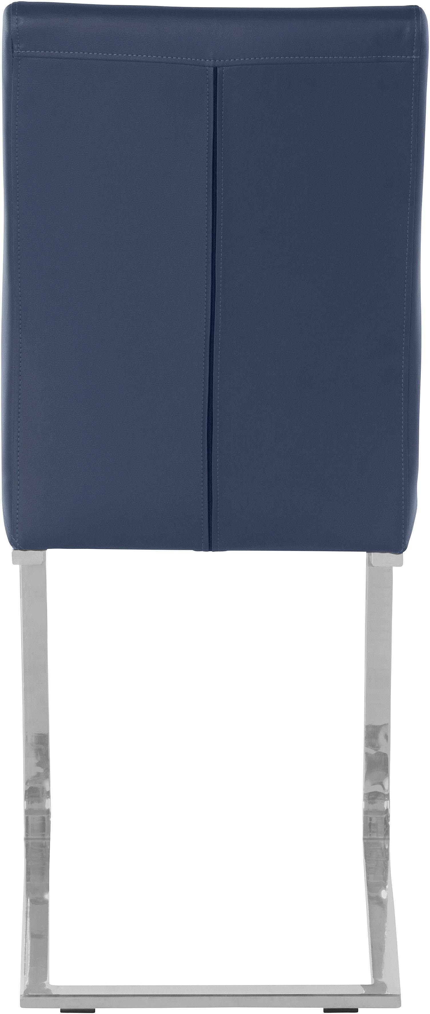 Home affaire Vrijdragende stoel Charissa Bekleding in verschillende kwaliteiten, maximaal vermogen 120 kg (set, 2 stuks)